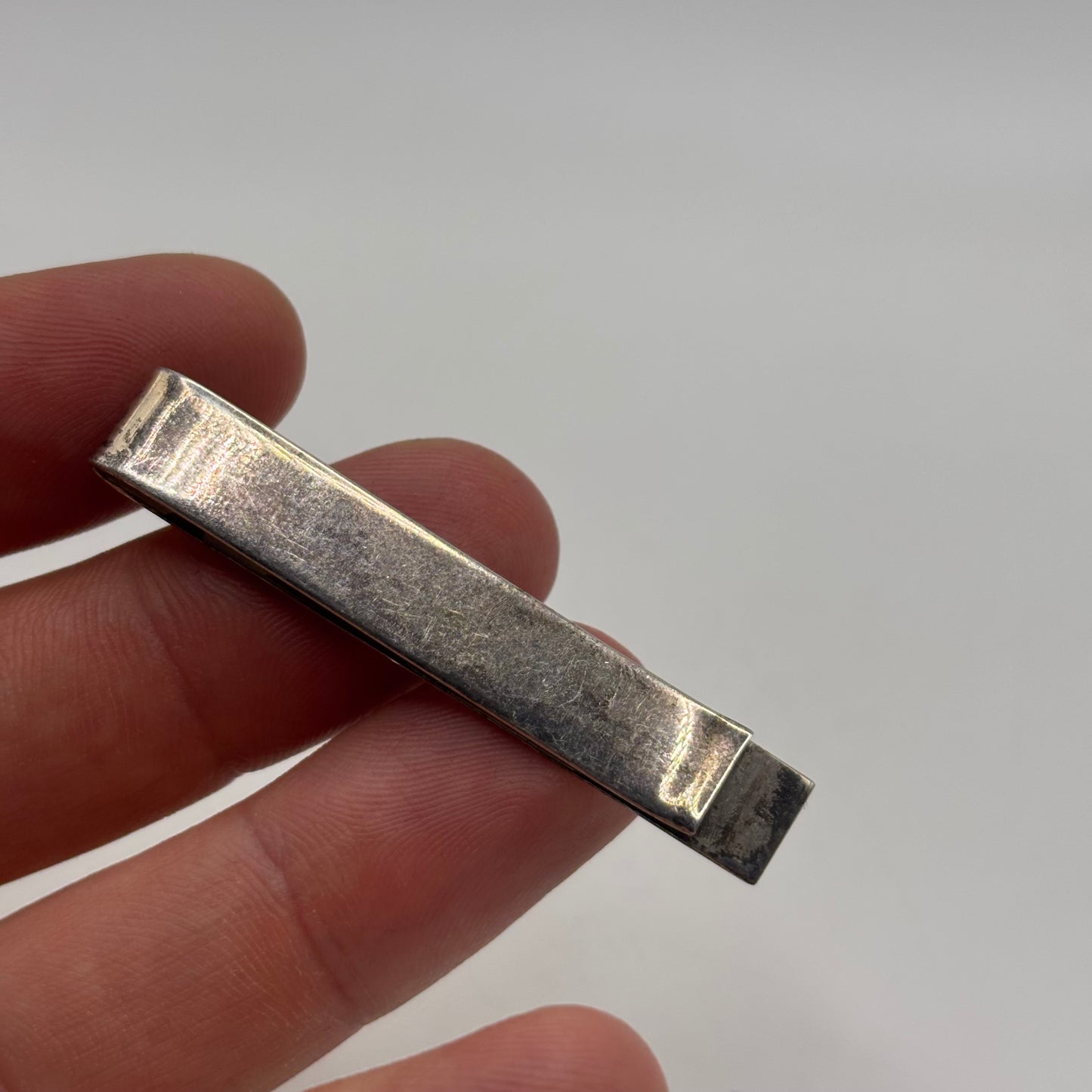 Silver Ingot Tie / Money Clip