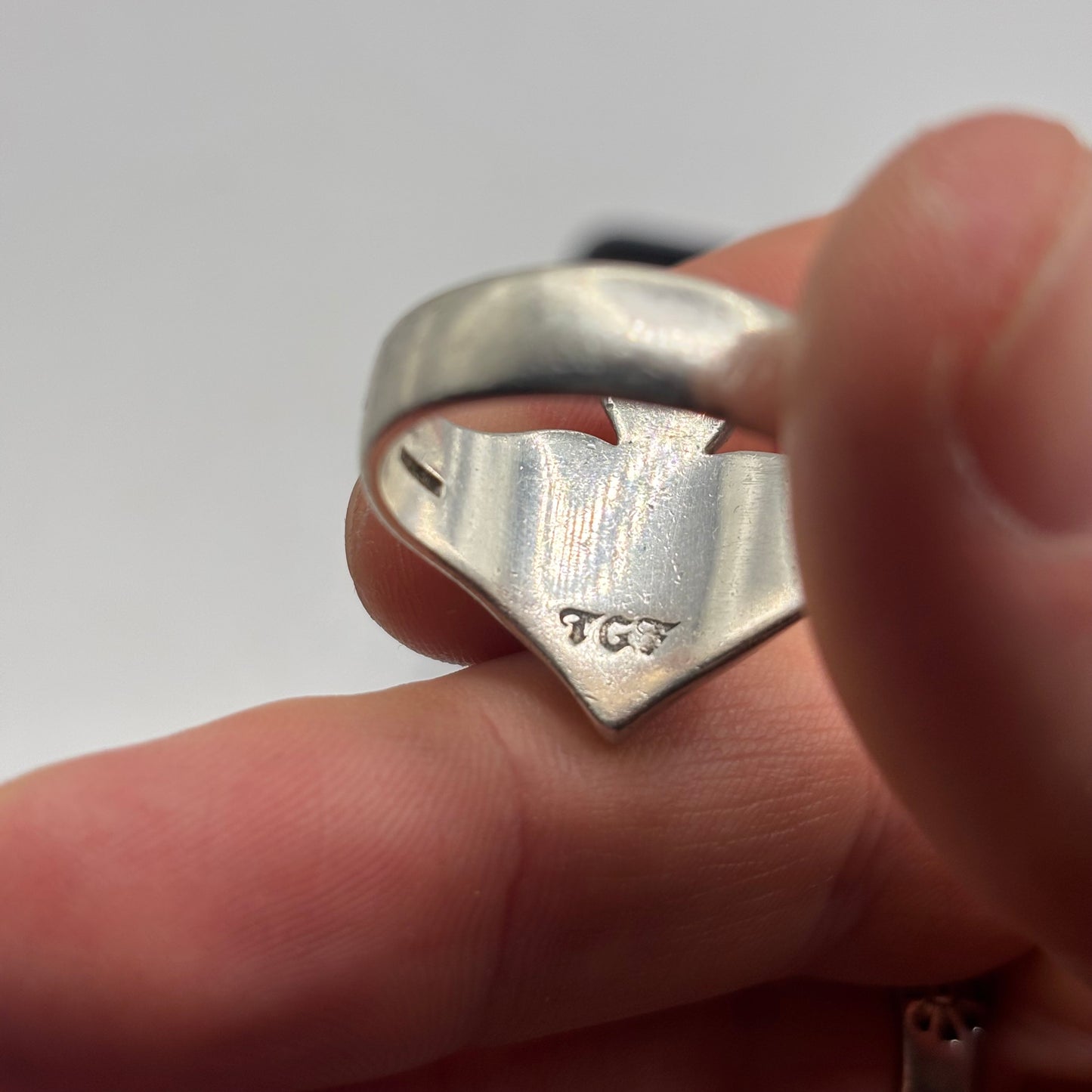 The Great Frog Ace Of Spades Enamel Ring