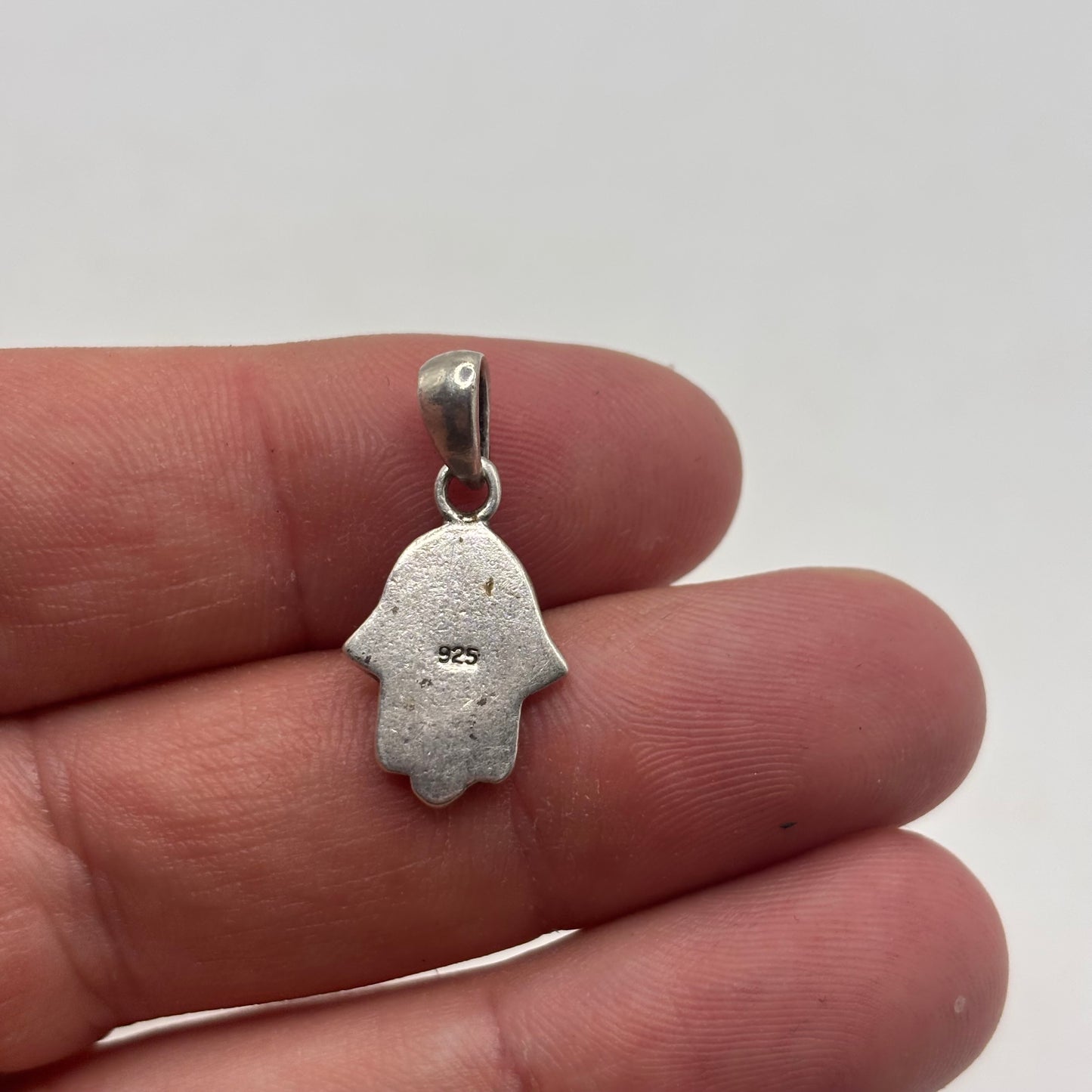 Silver Hamsa Hand