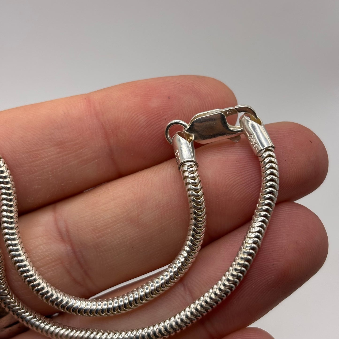 Silver 16” Snake Chain