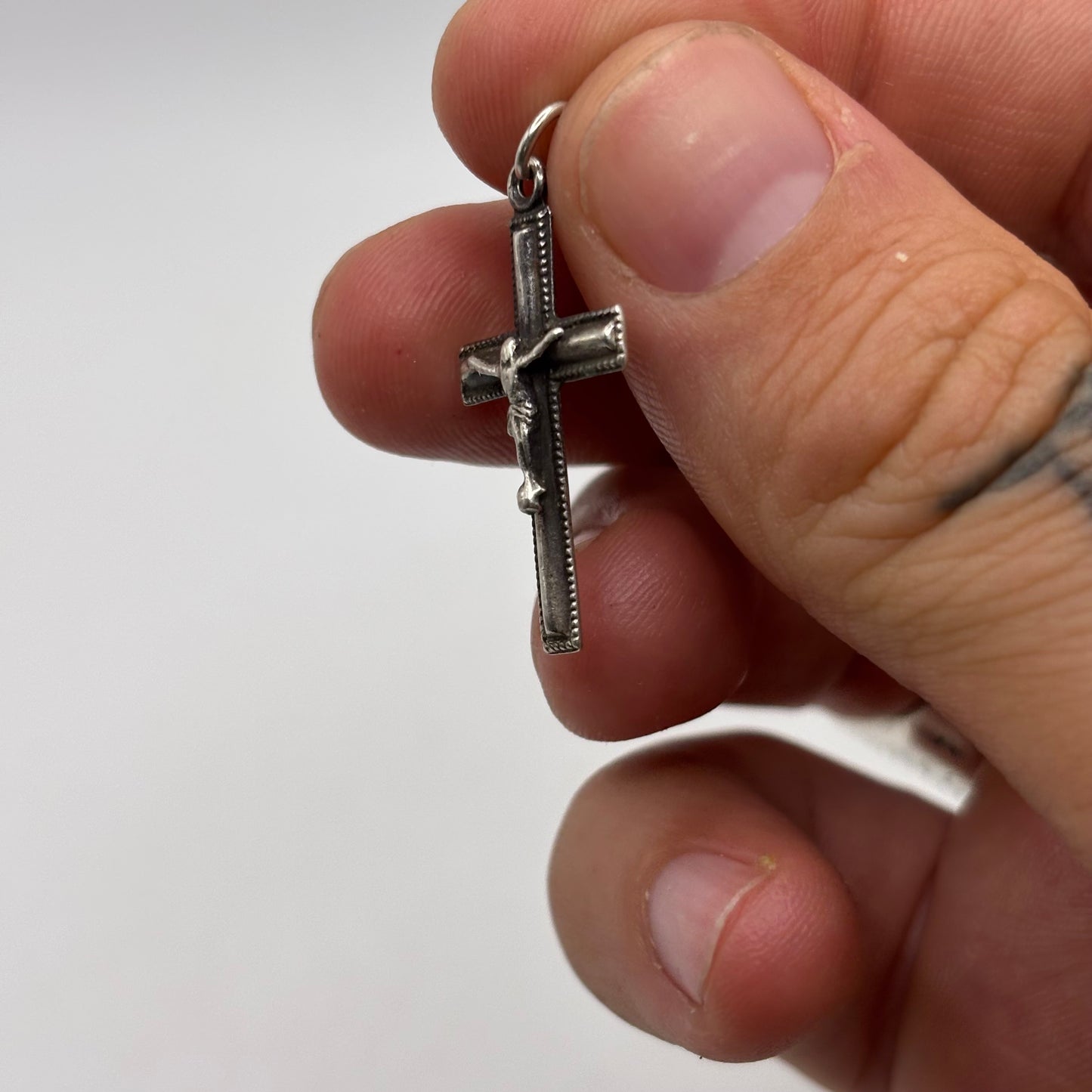 Silver Crucifix Pendant