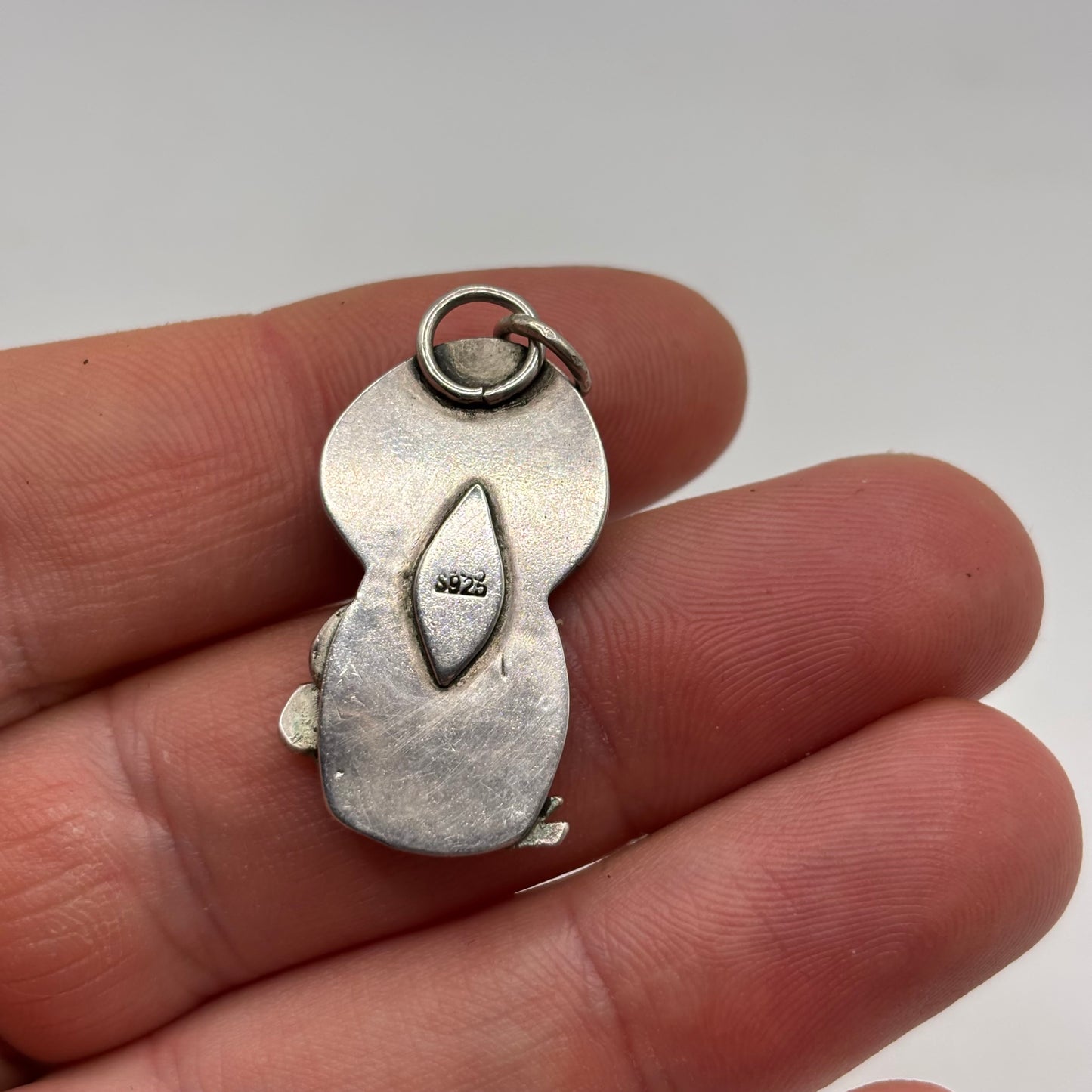 Silver Amazing Turquoise Mushroom Pendant