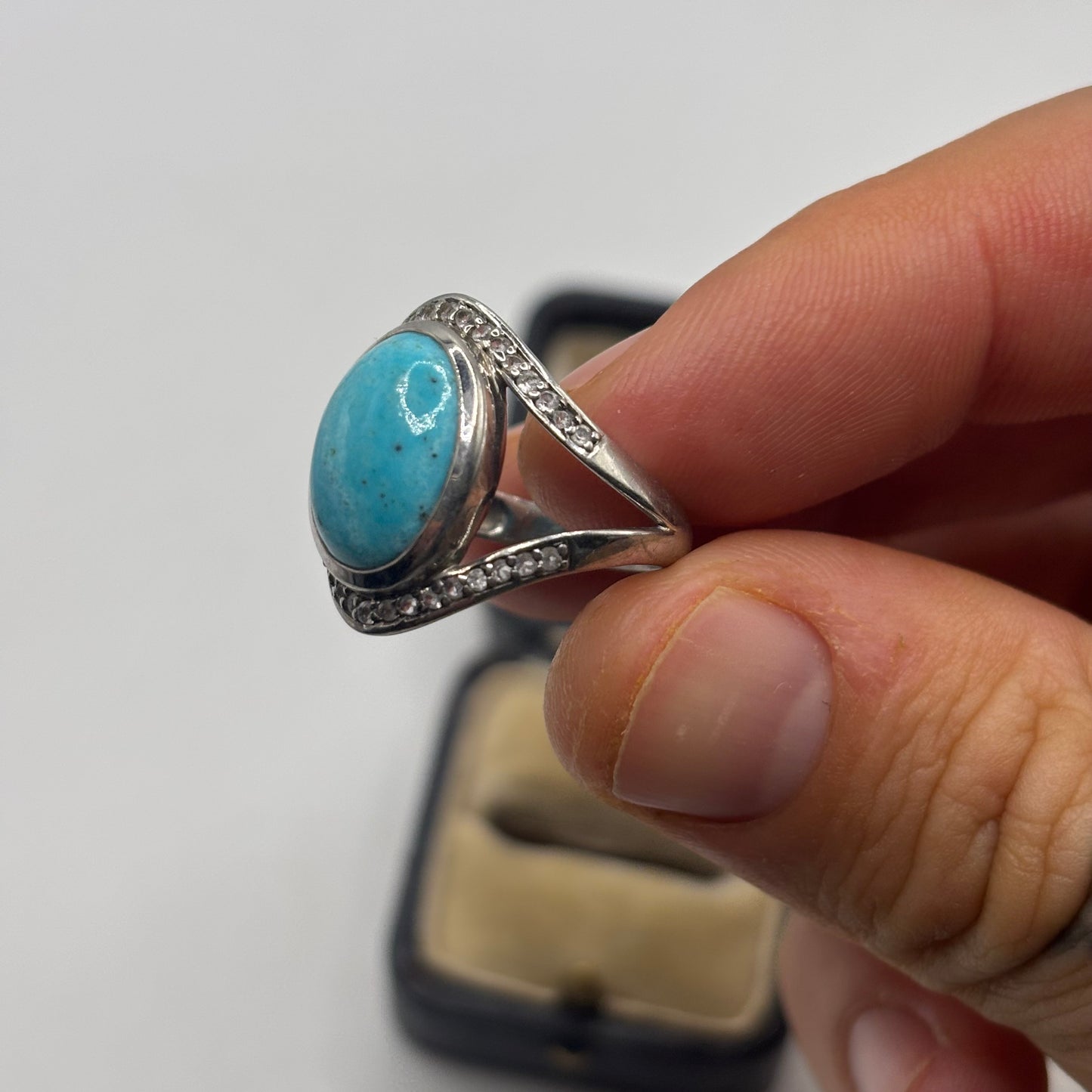 Silver Turquoise Ring