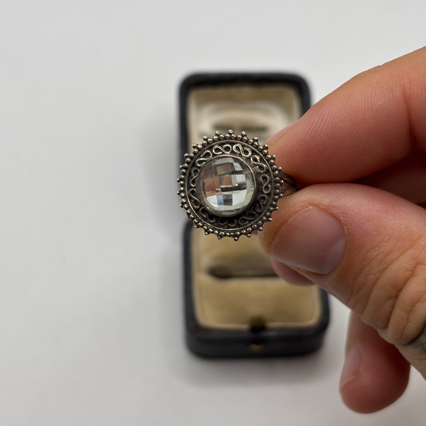 Silver Topaz Ring