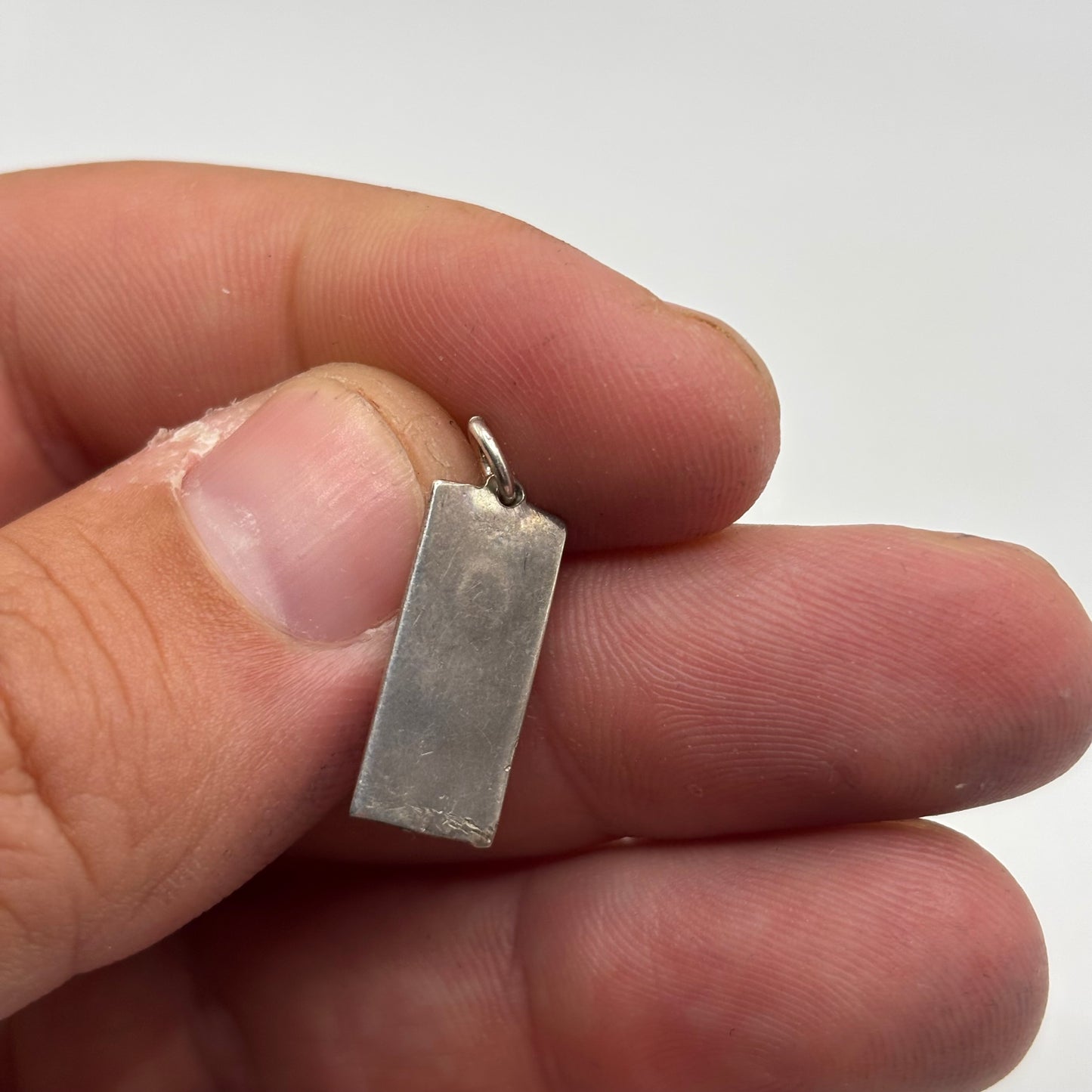 Silver Ingot Pendant