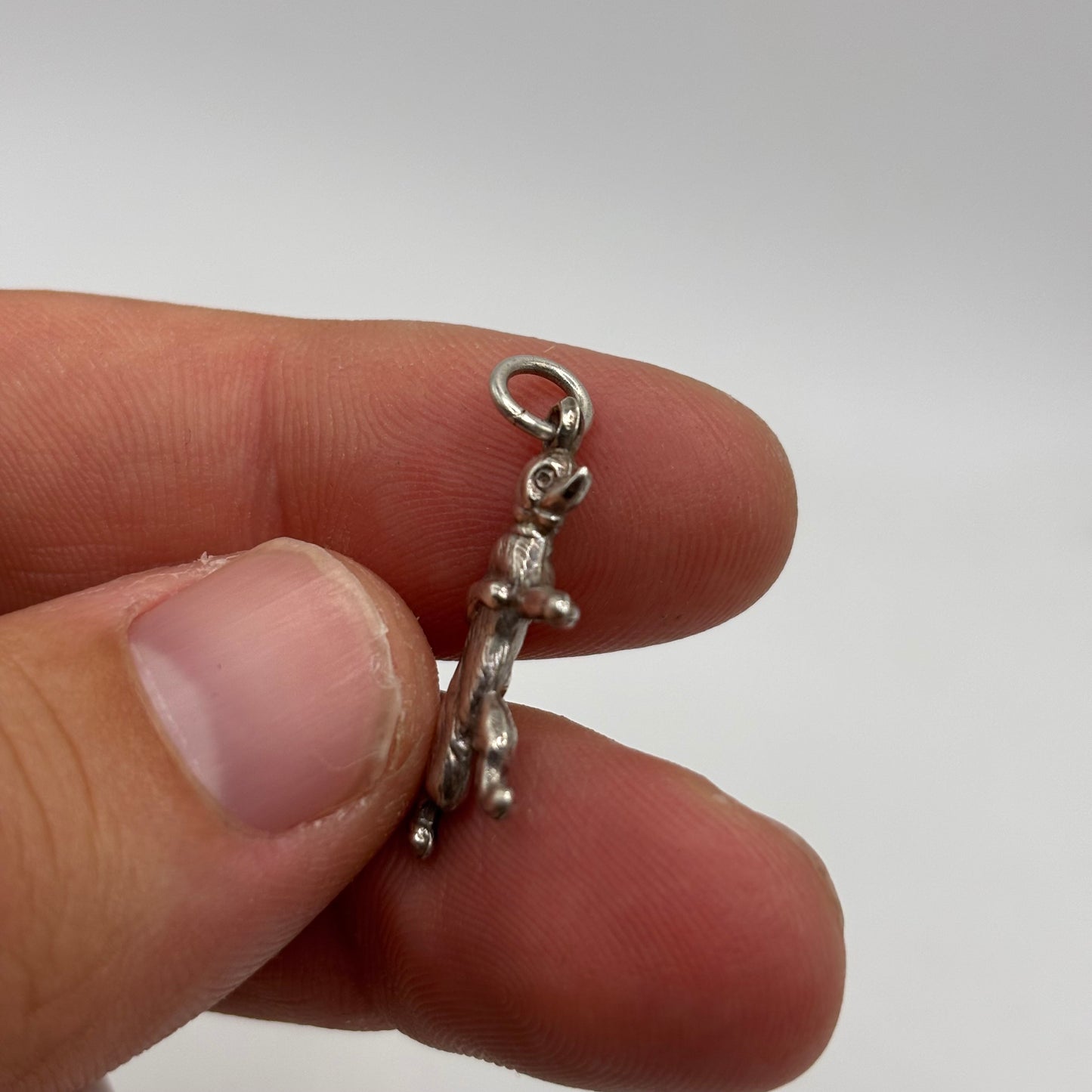 Silver Dog / Bear Pendant