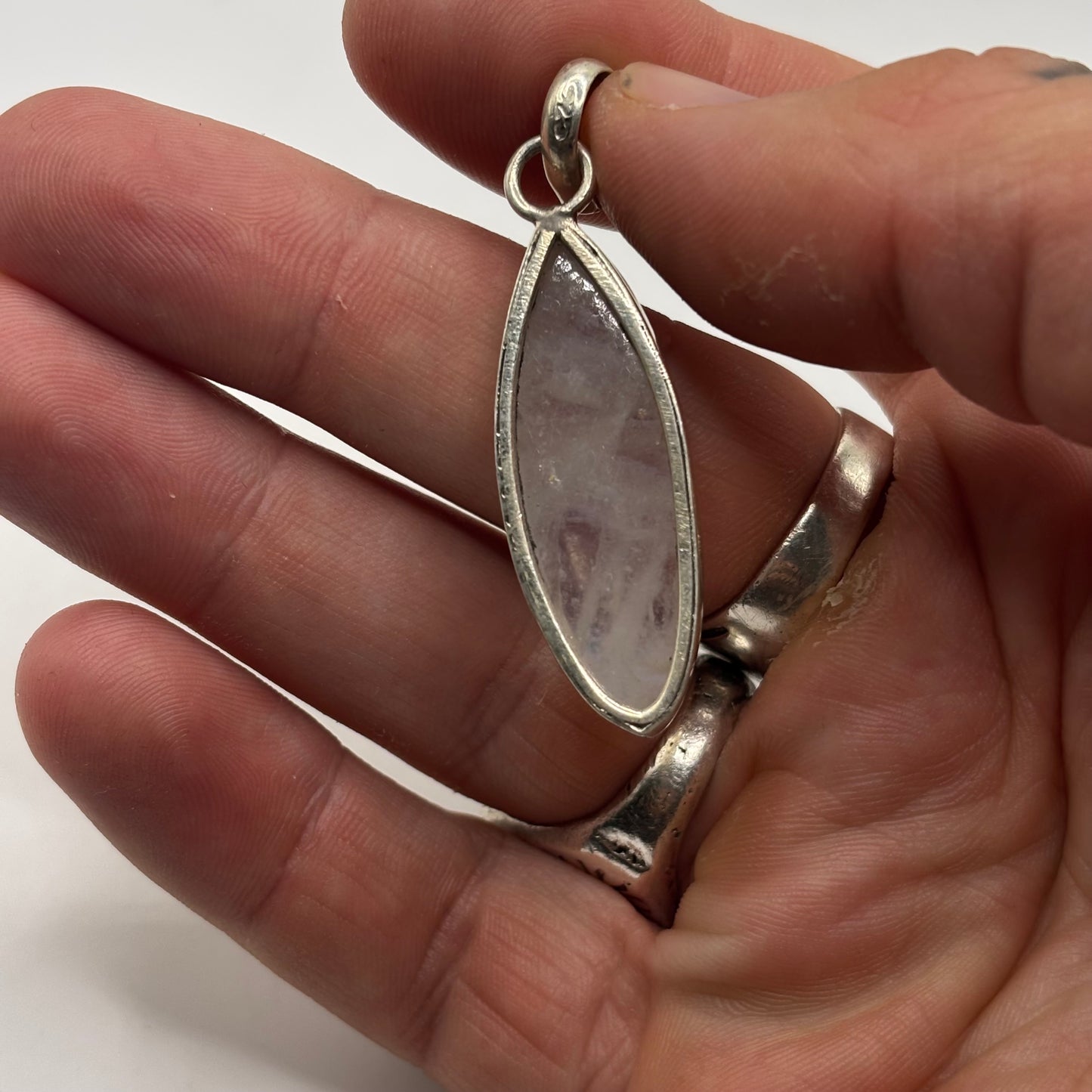Silver Moonstone Pendant