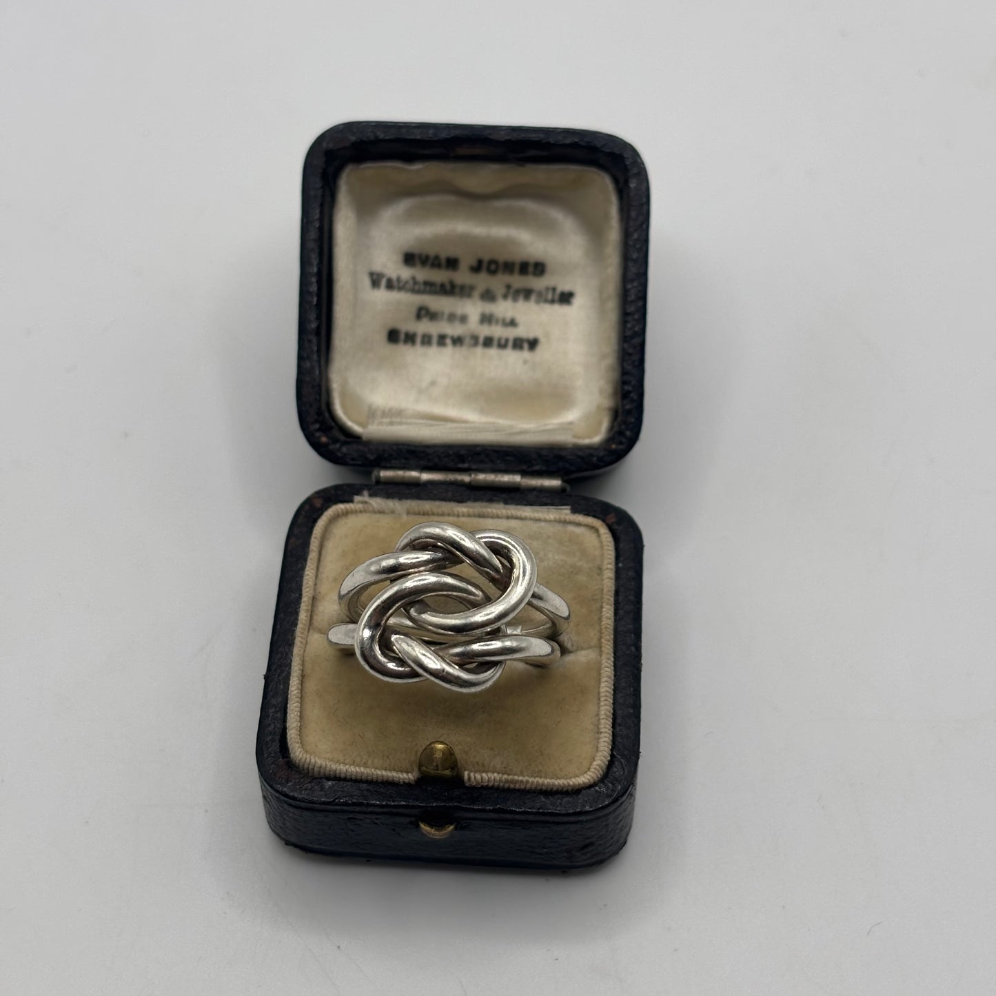 Silver Lovers Knot Ring