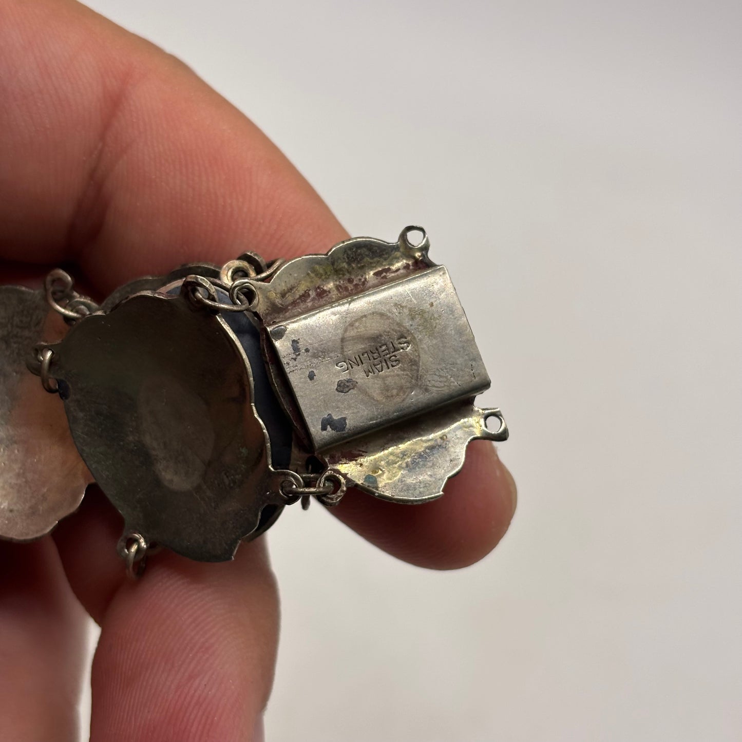 Silver 6.5” Siam Silver Bracelet