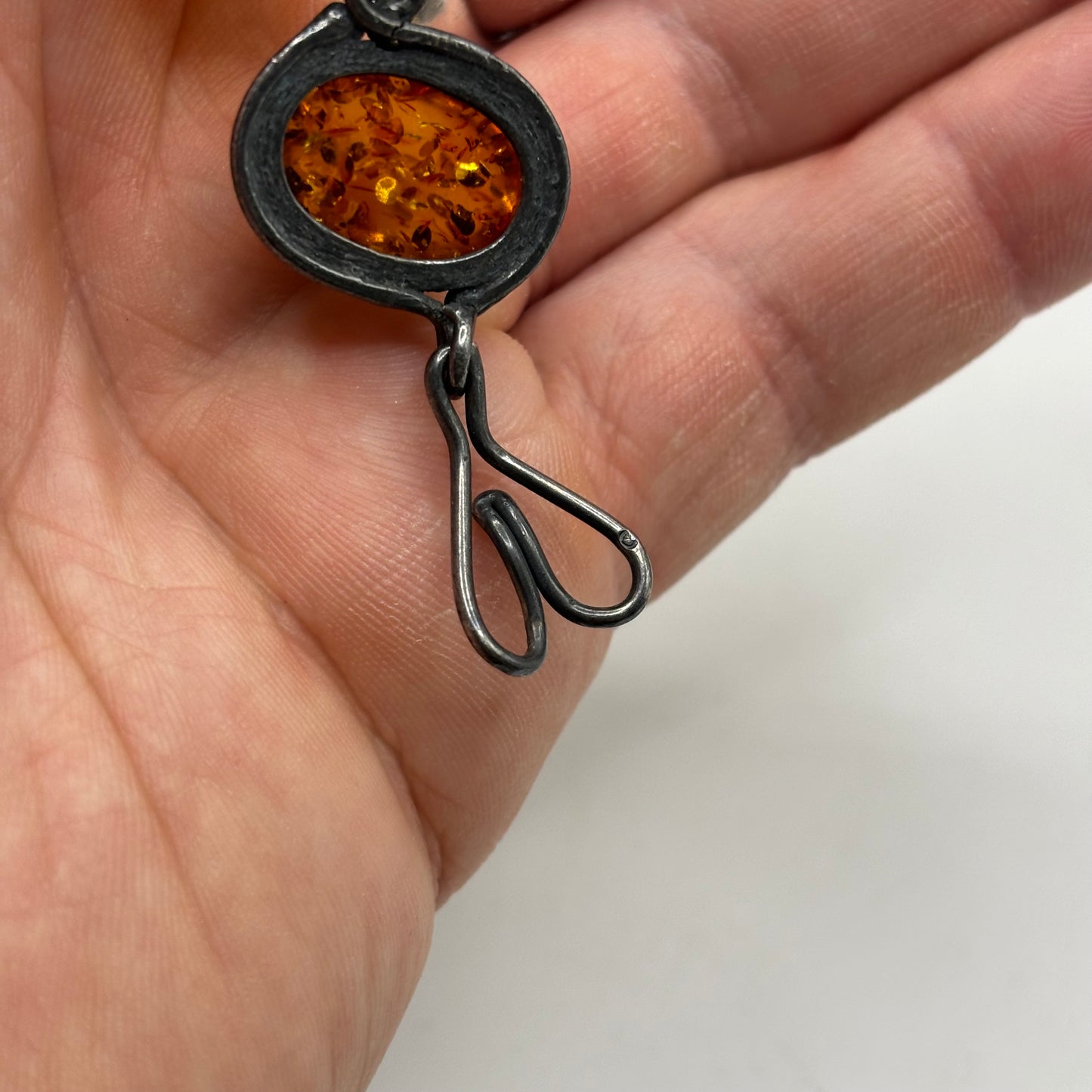 Large Amber 8” Bracelet