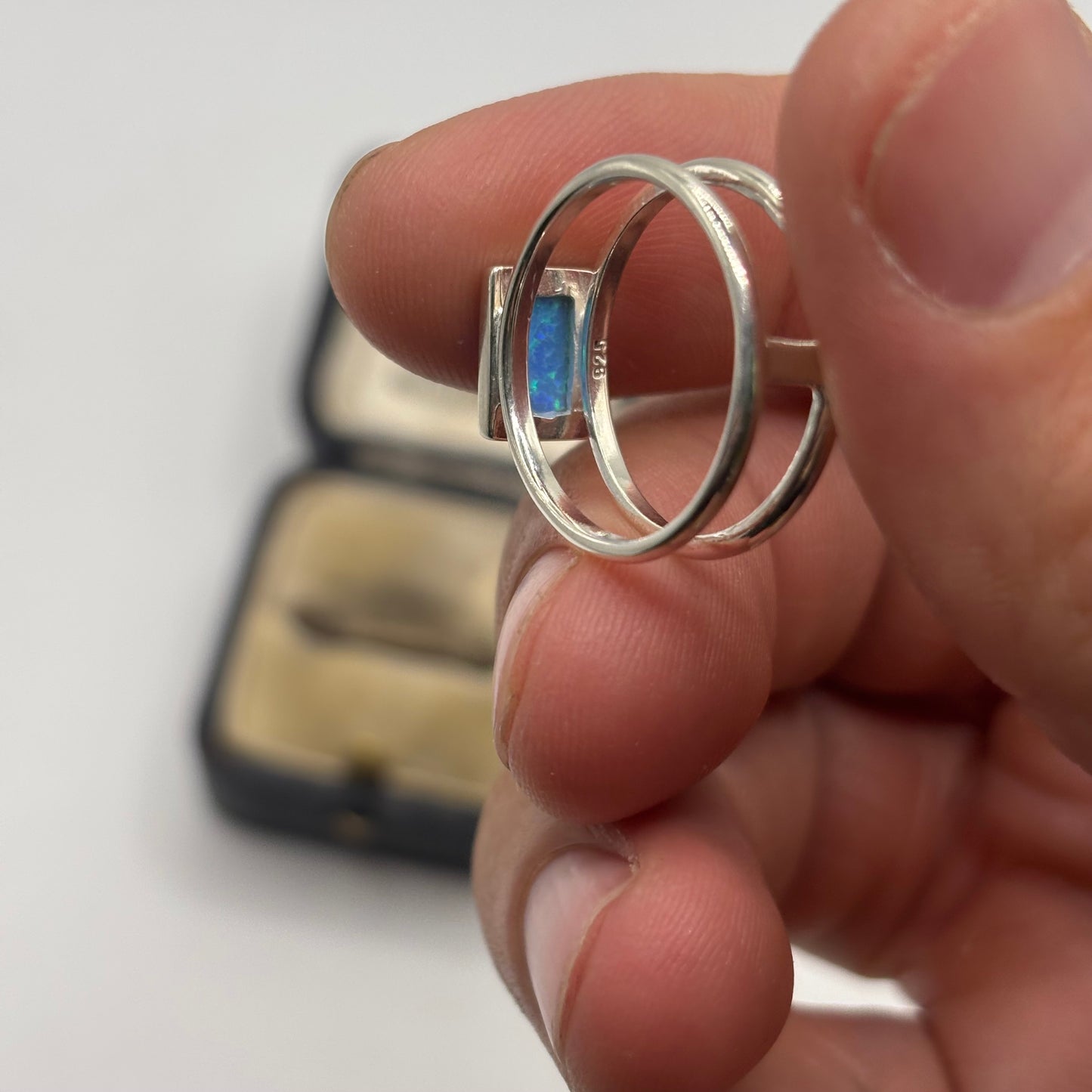 Silver Opal Ring (P)