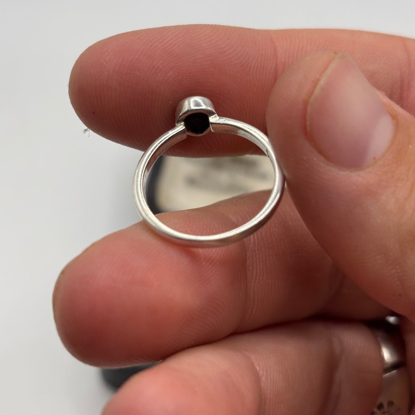 Silver Iolite Ring (P)