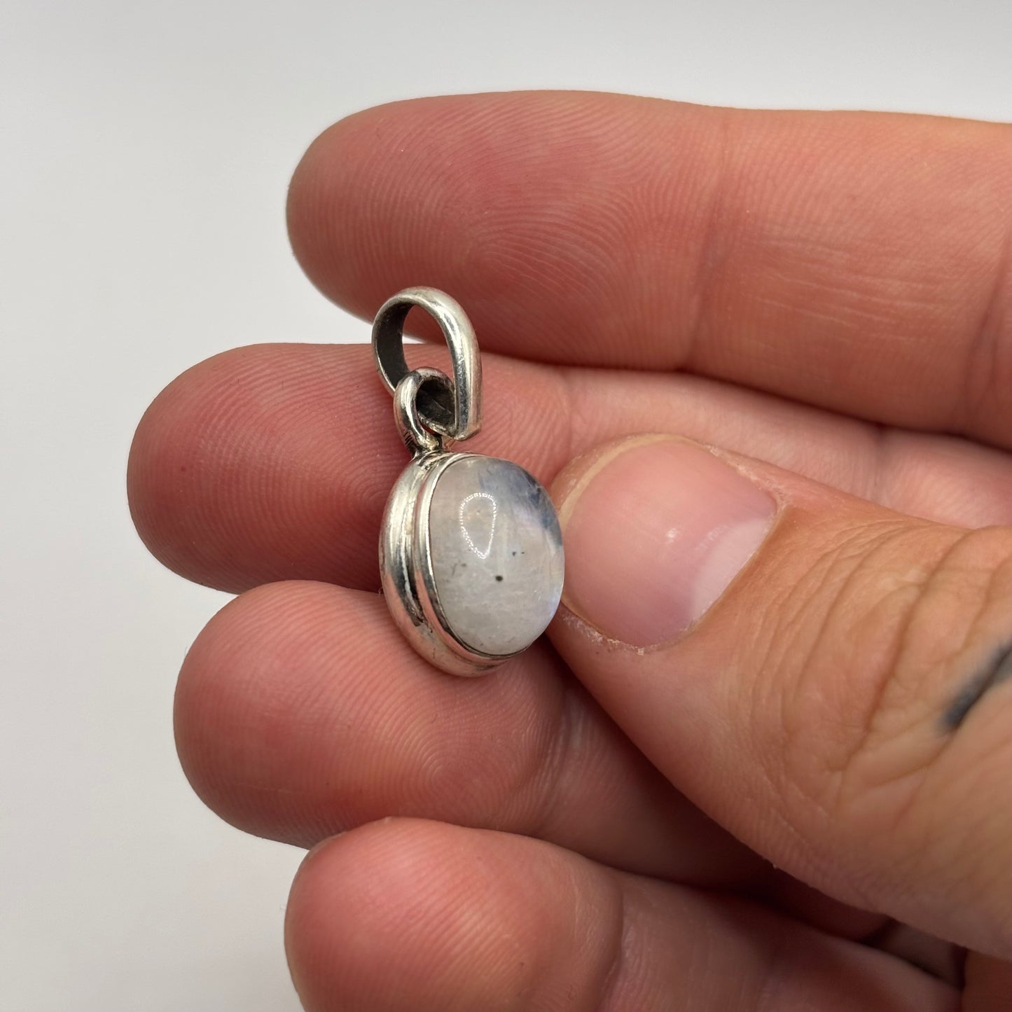 Silver Moonstone Pendant