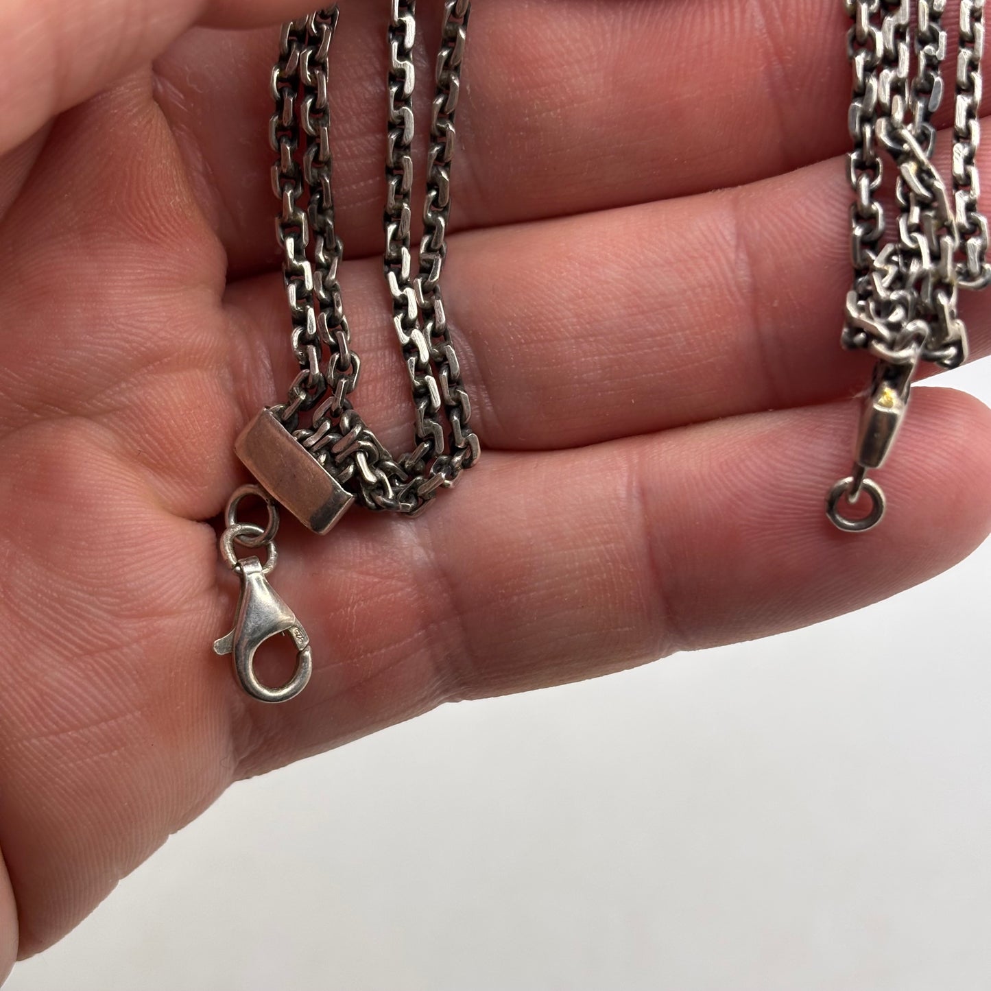 Silver 7.5” Flower Bracelet