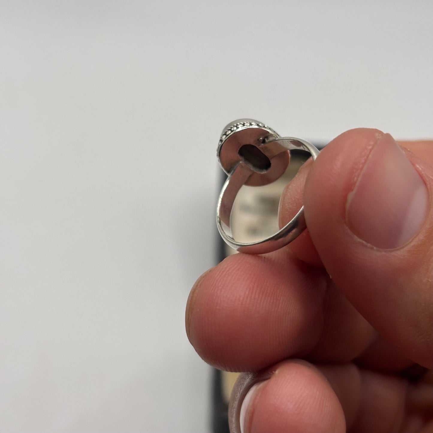 Silver Turquoise Ring (M)