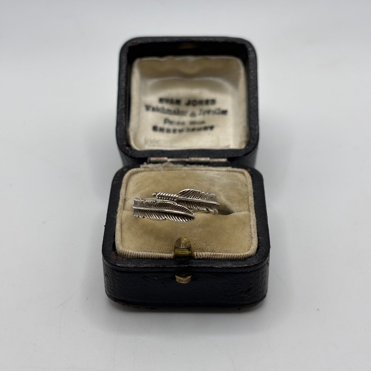 Silver Feather Ring