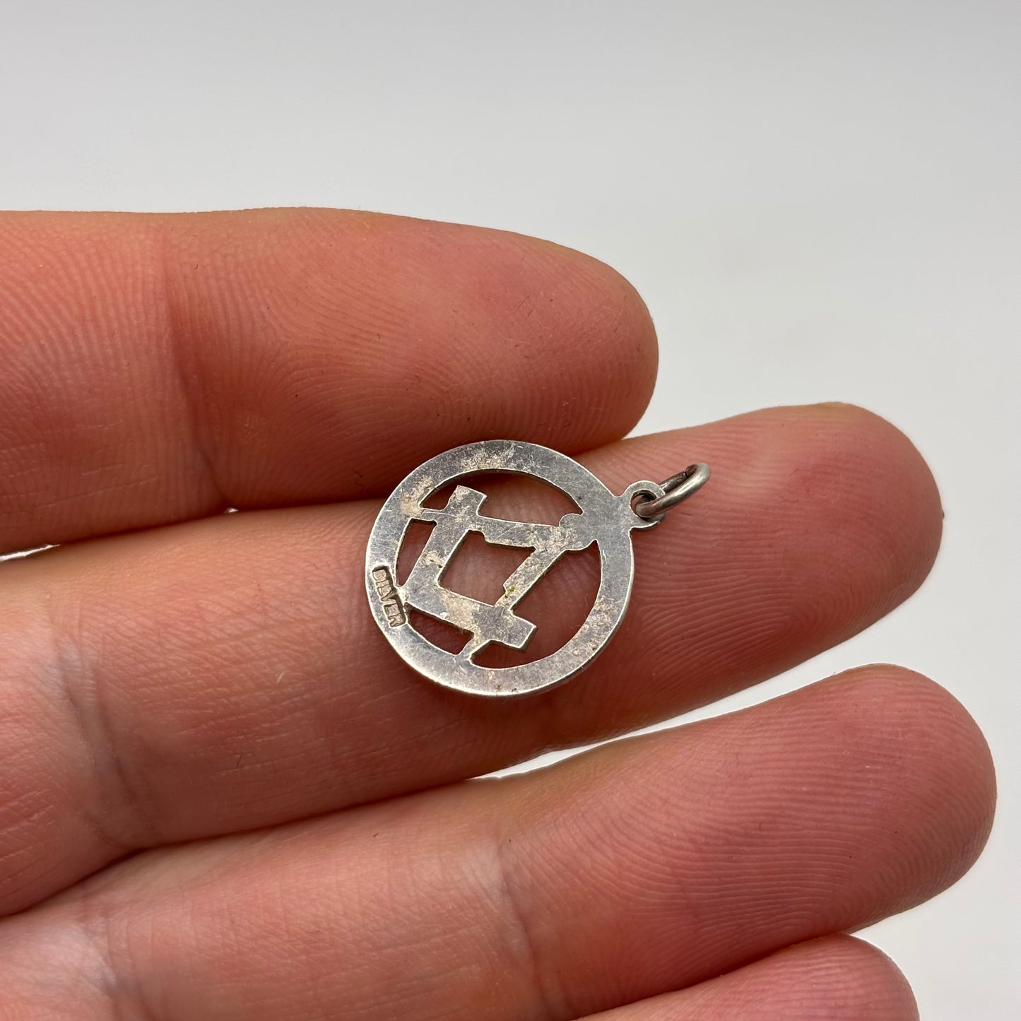 Silver Masonic Pendant