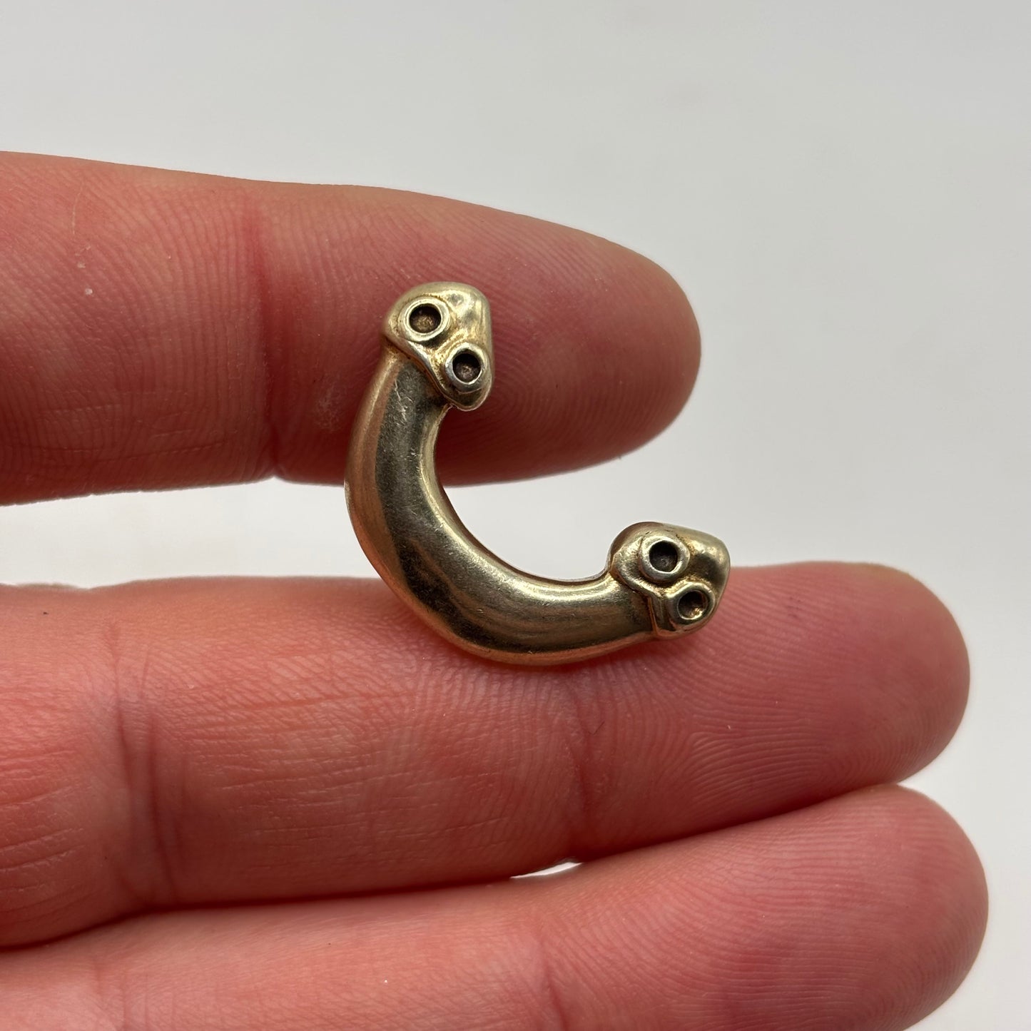 Silver Snake Pendant