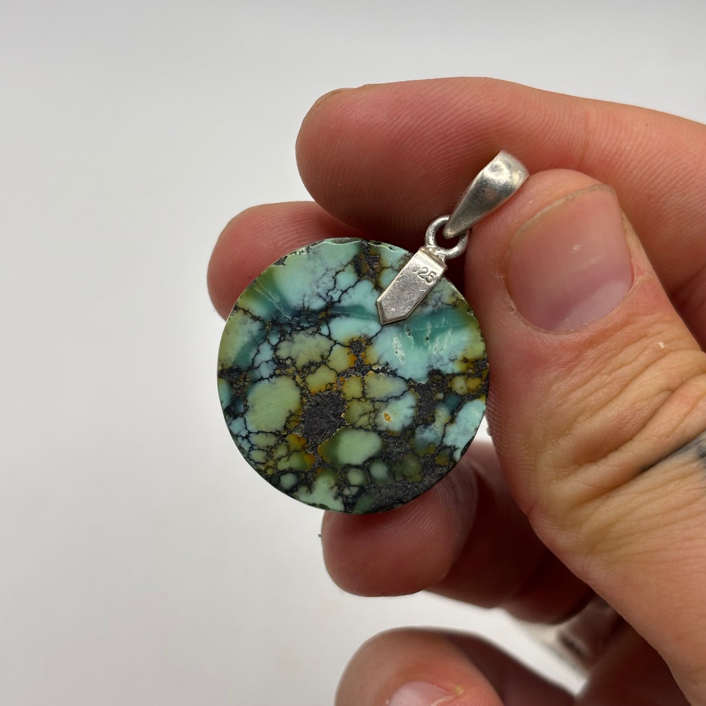 Silver Turquoise Pendant