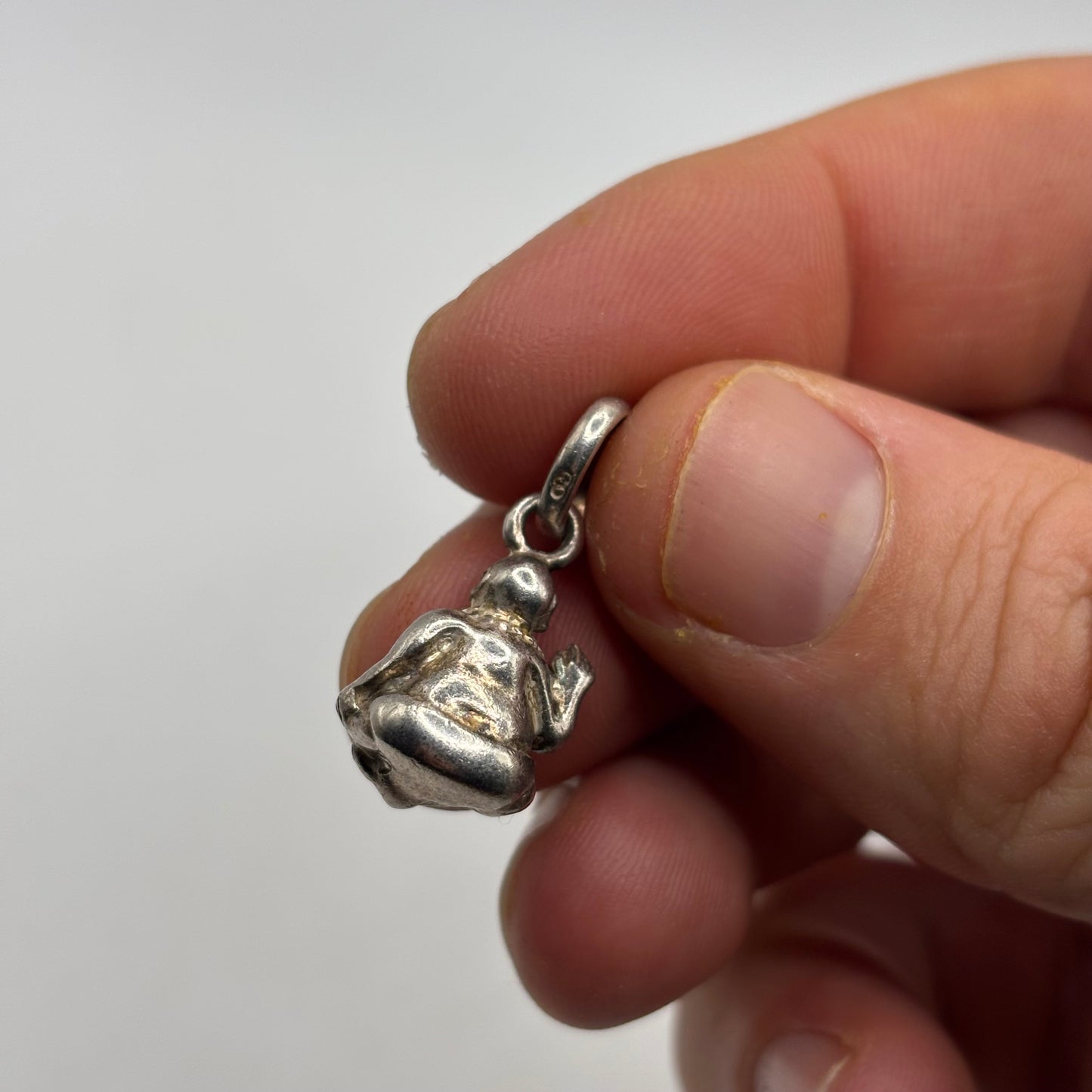 Silver Link Of London Buddha Pendant