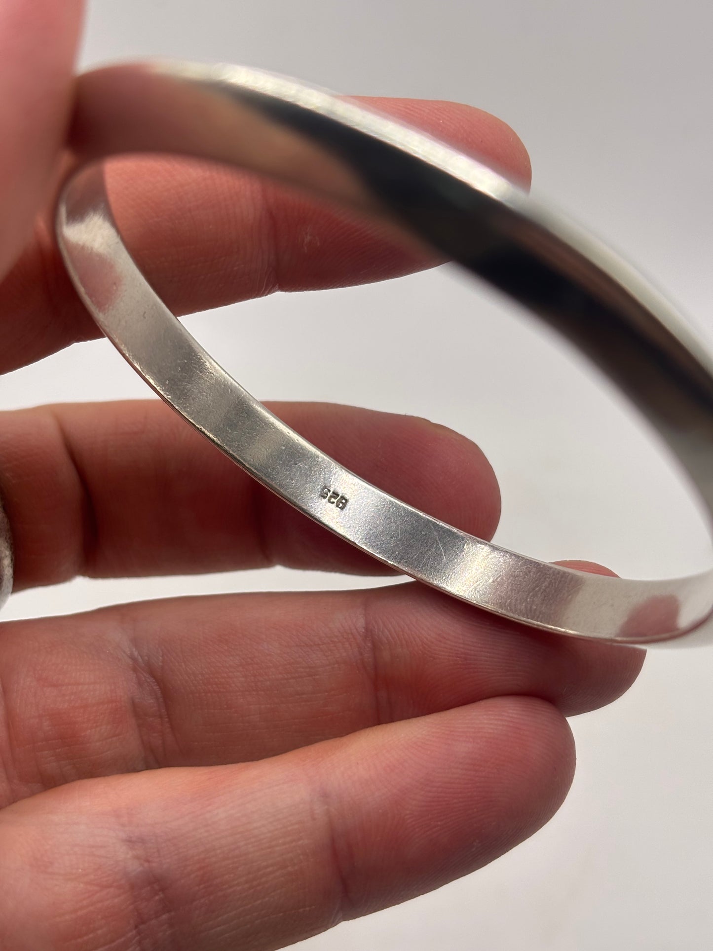 Silver Funky Bangle (65mm)
