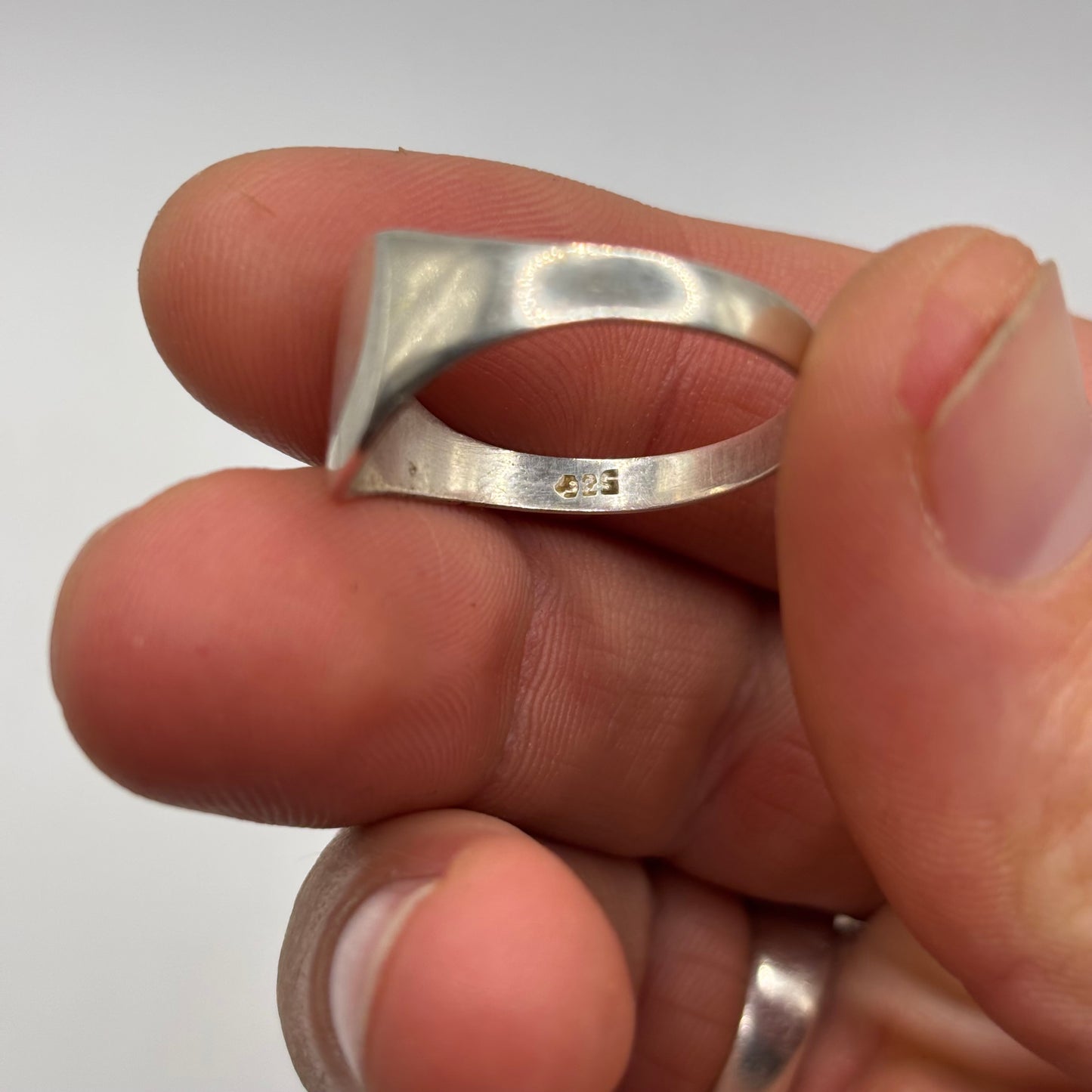 Silver Vintage Signet Ring