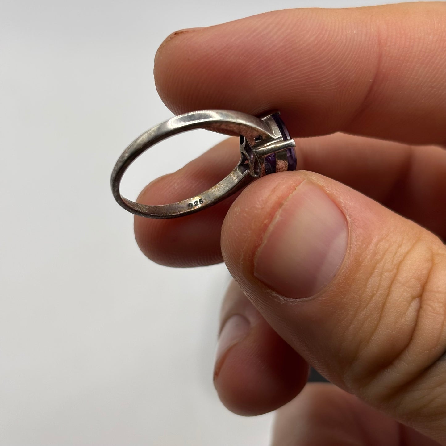 Silver Amethyst Ring