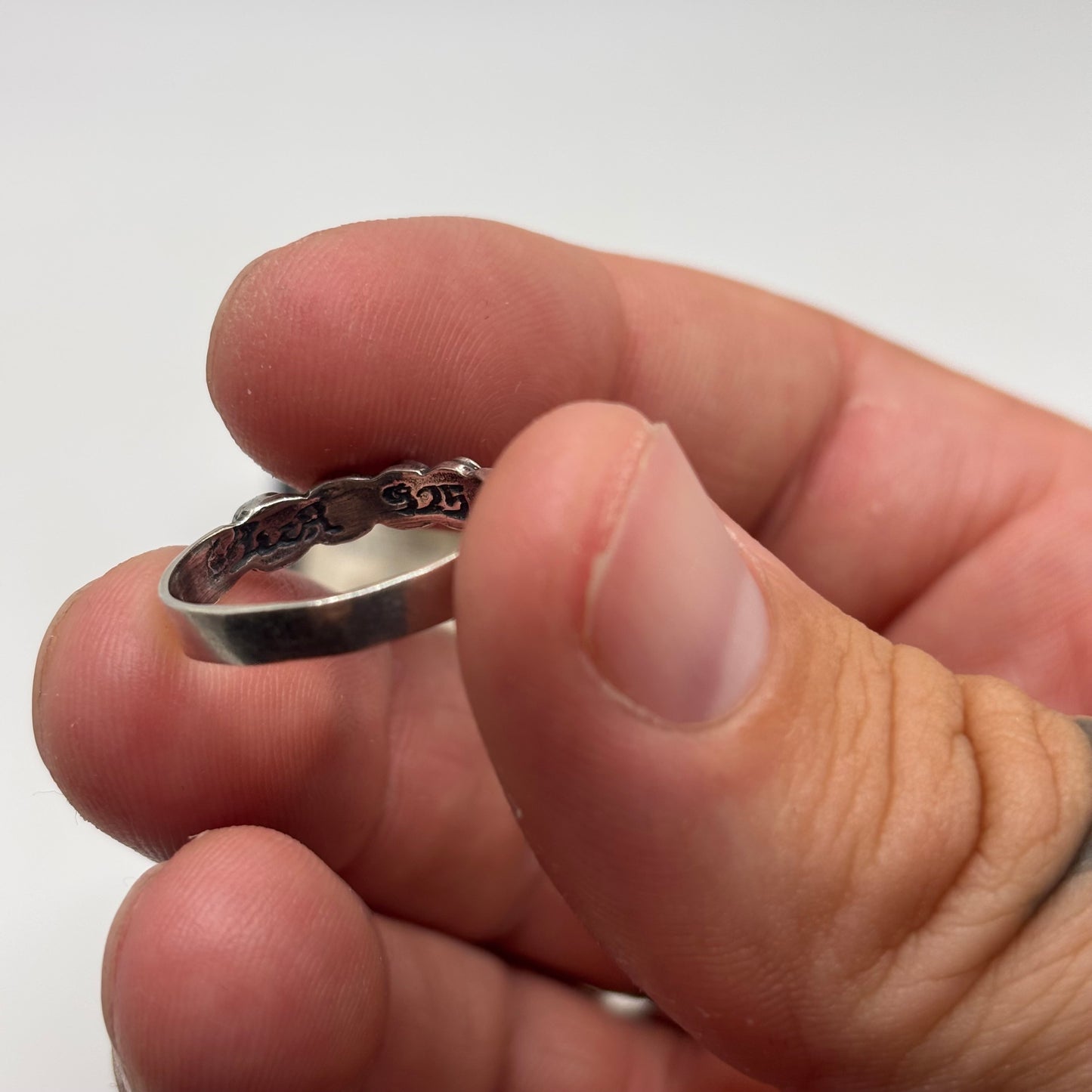 Silver Opal Ring (M)