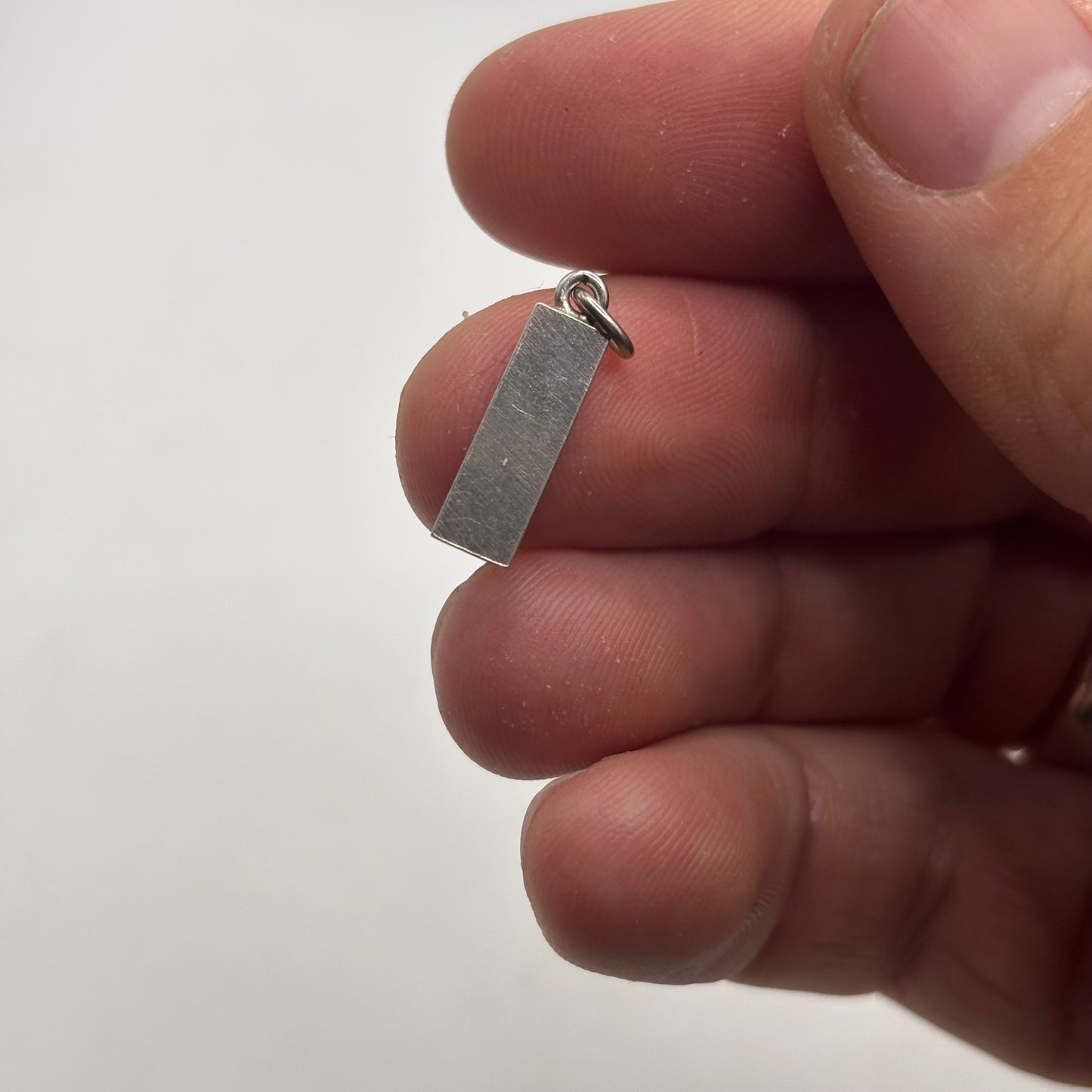 Silver Ingot Pendant