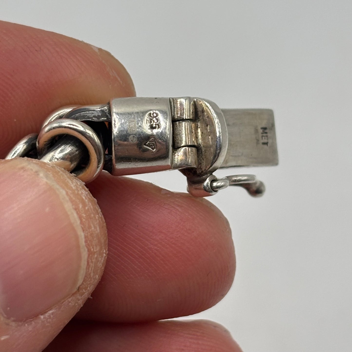 Silver 7.5” Heavy Balinese Bracelet