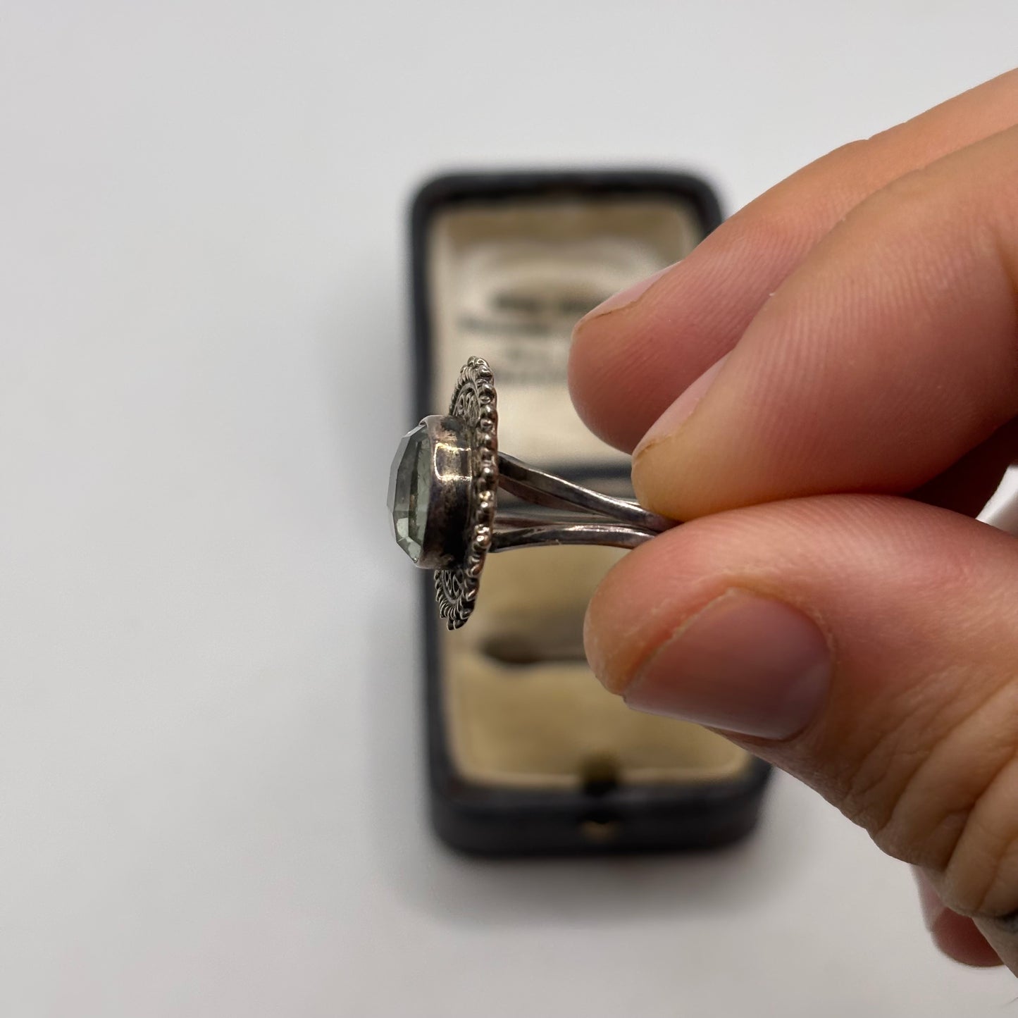 Silver Topaz Ring