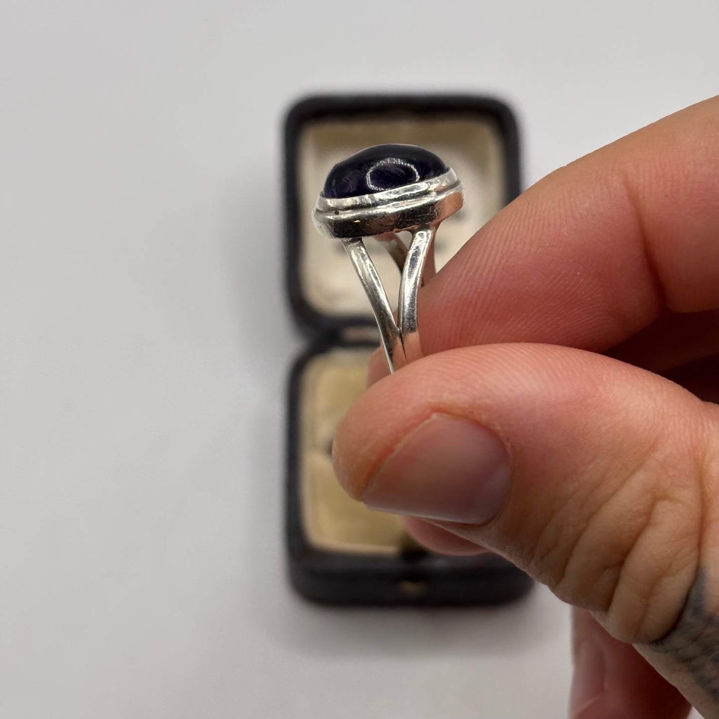Silver Amethyst Ring