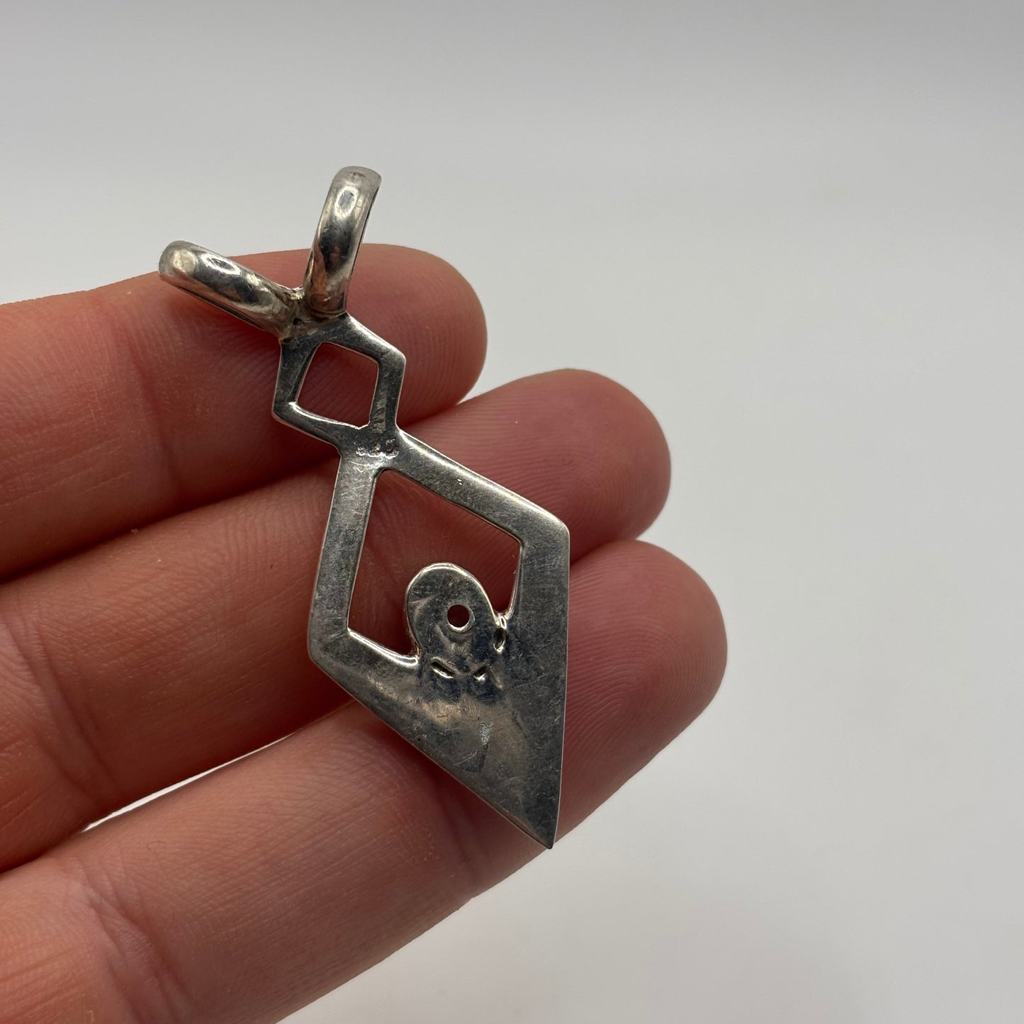 Silver Moonstone Pendant