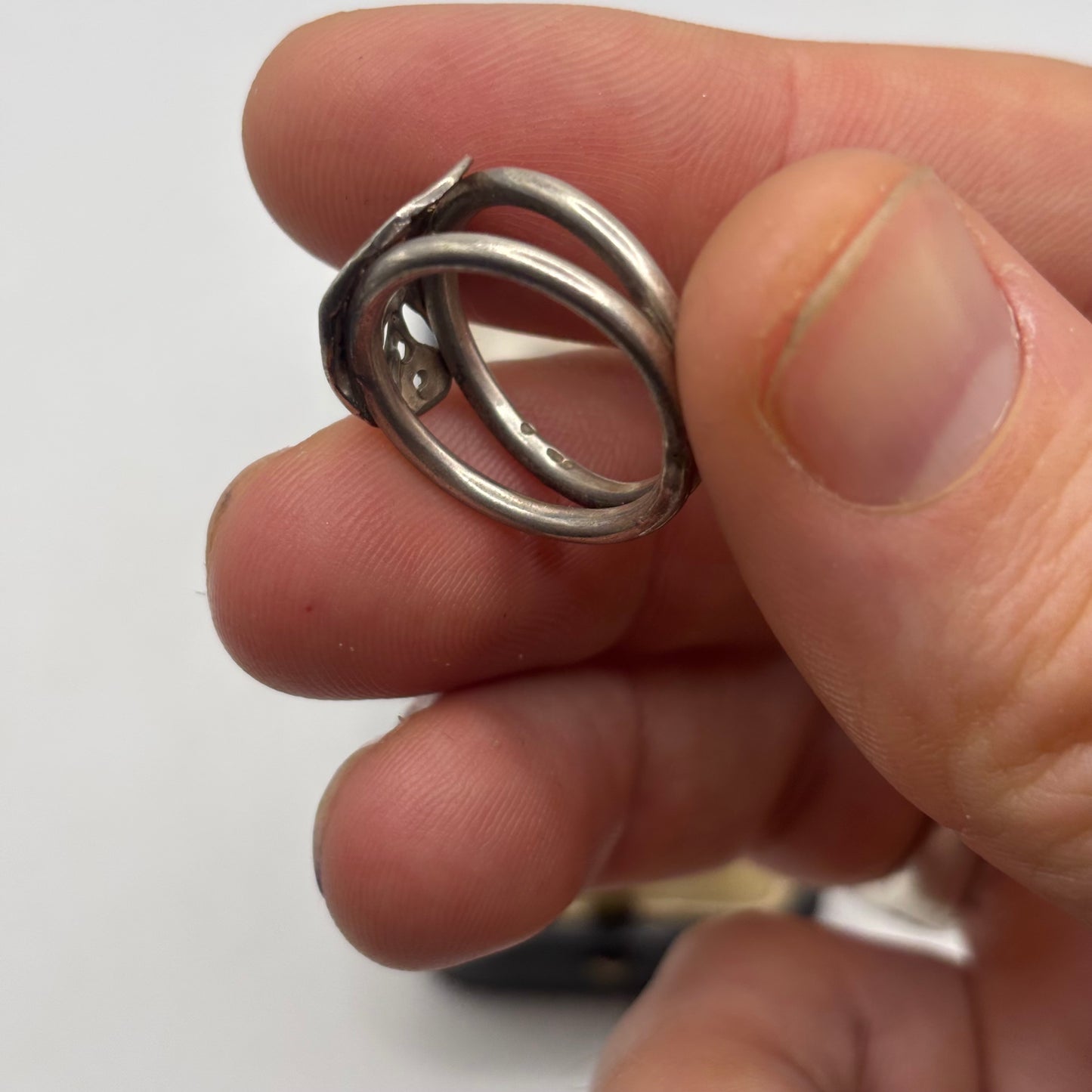 Silver Abstract Ring