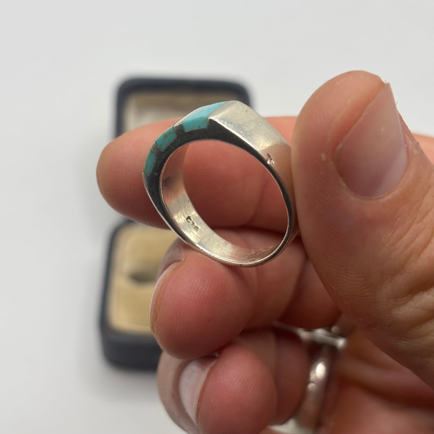 Silver Turquoise Ring