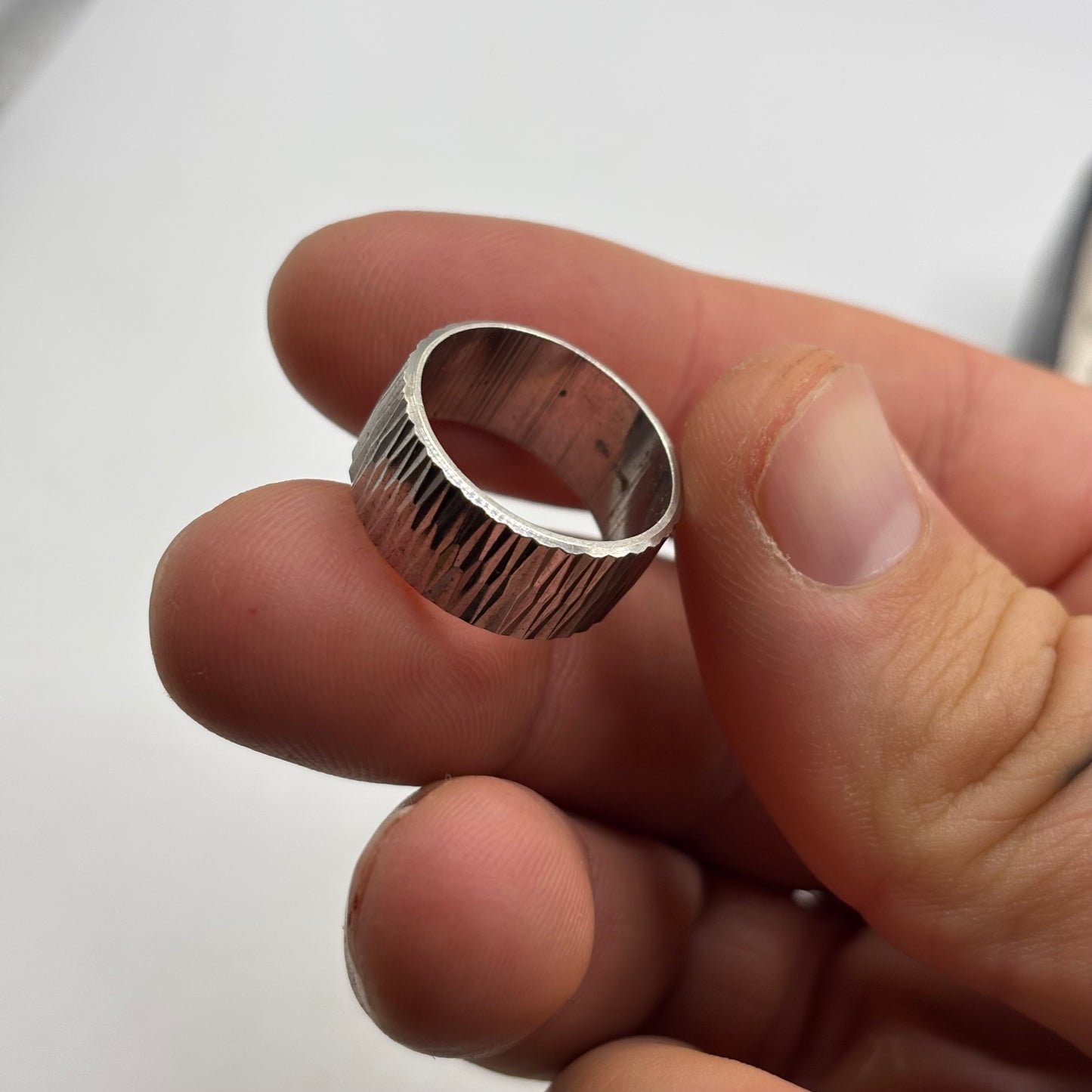 Silver Vintage Band Ring