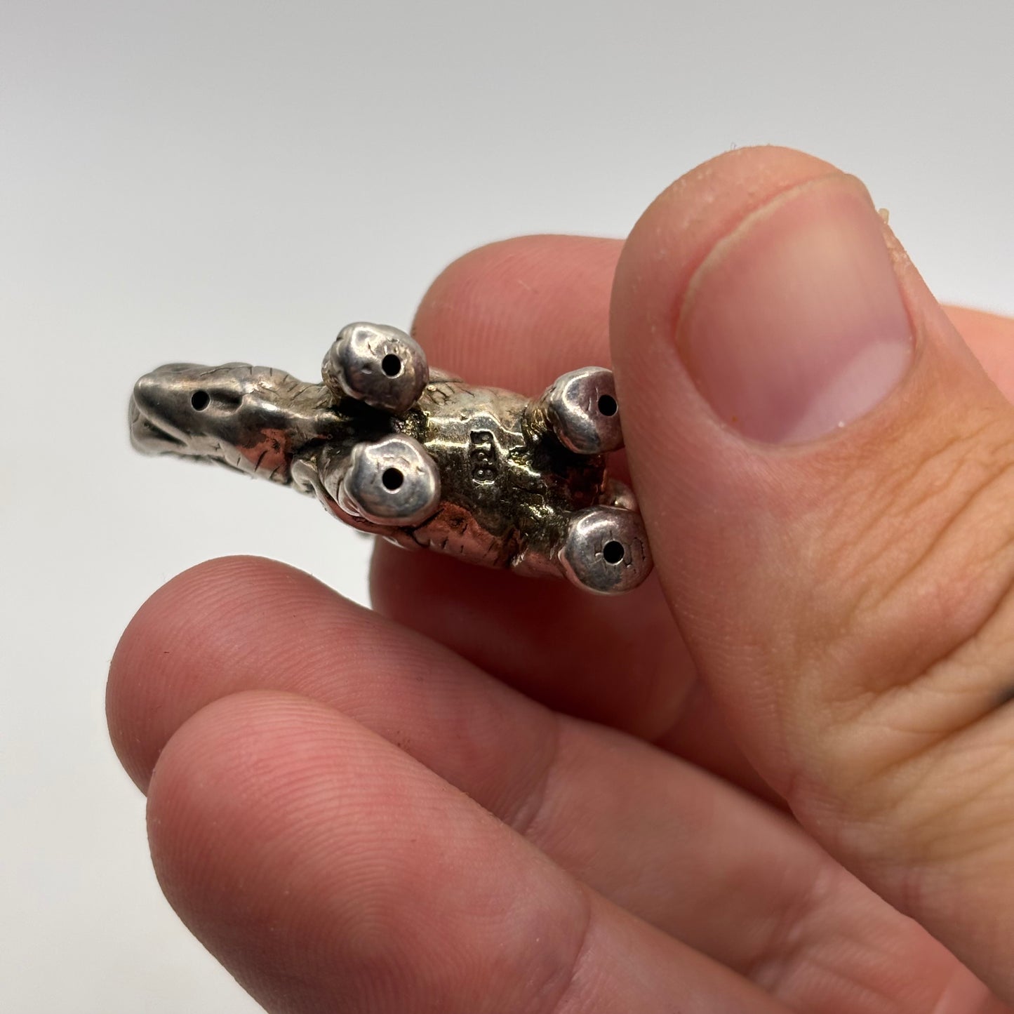 Silver Elephant Pendant