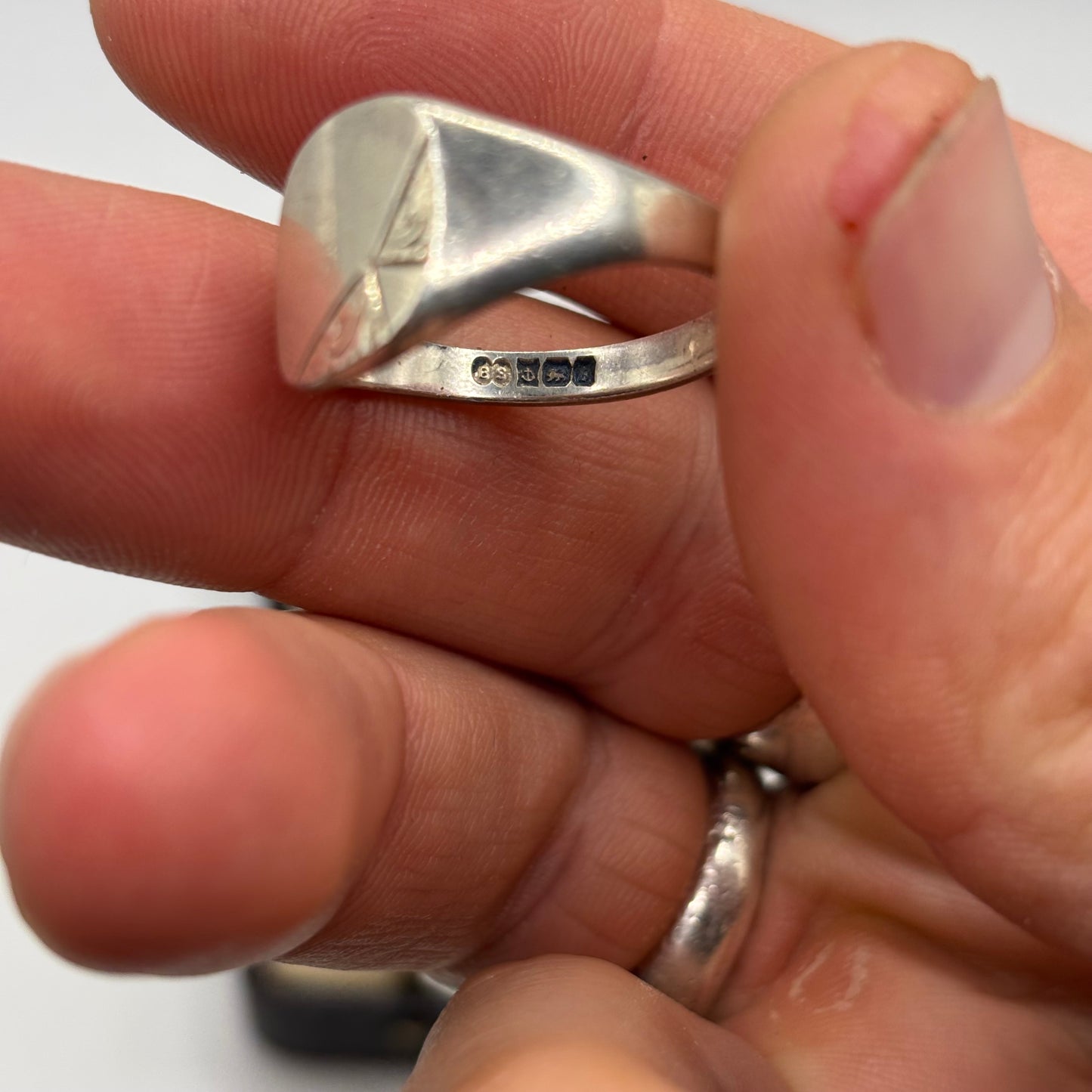 Silver Vintage Signet Ring