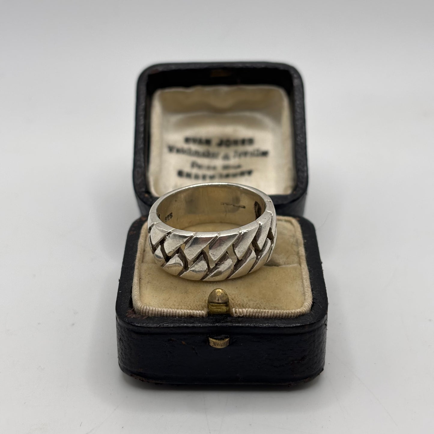 Silver Chain Link Ring