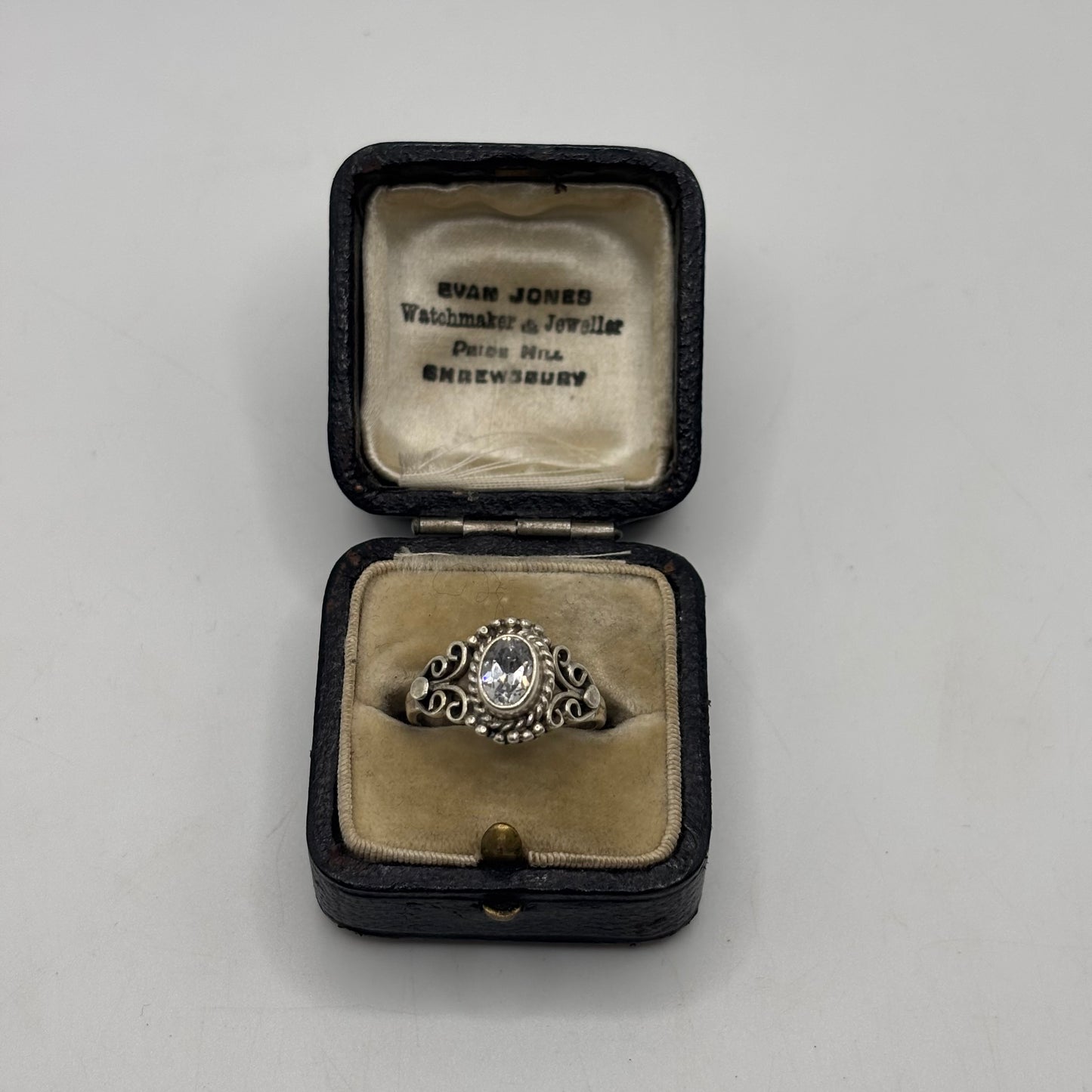 Silver Quartz Ring