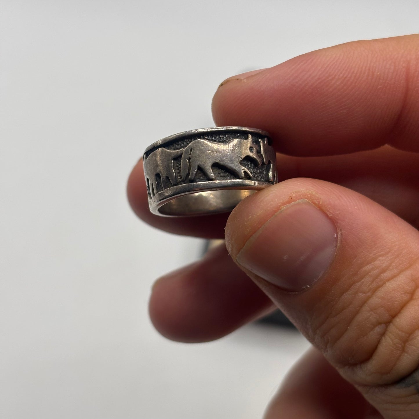 Silver Animal Ring