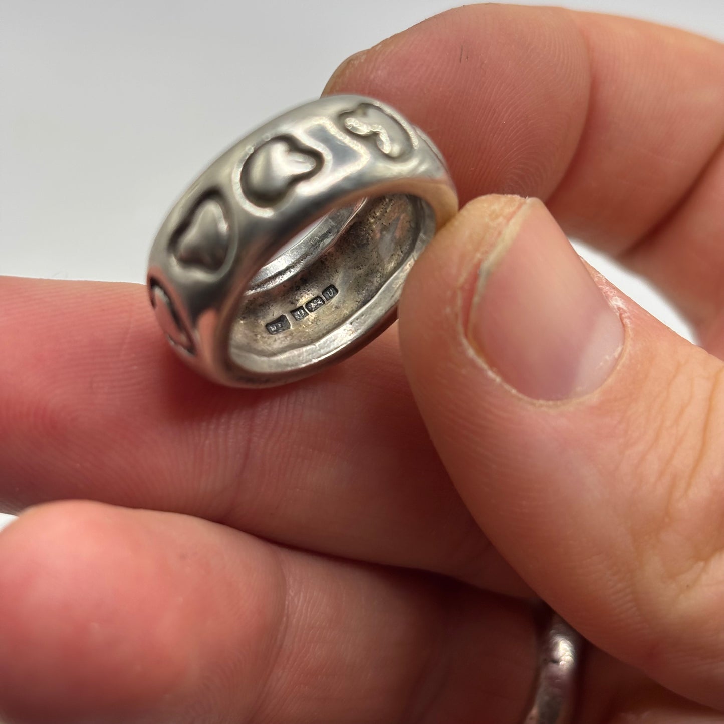 Silver Heavy Band Ring