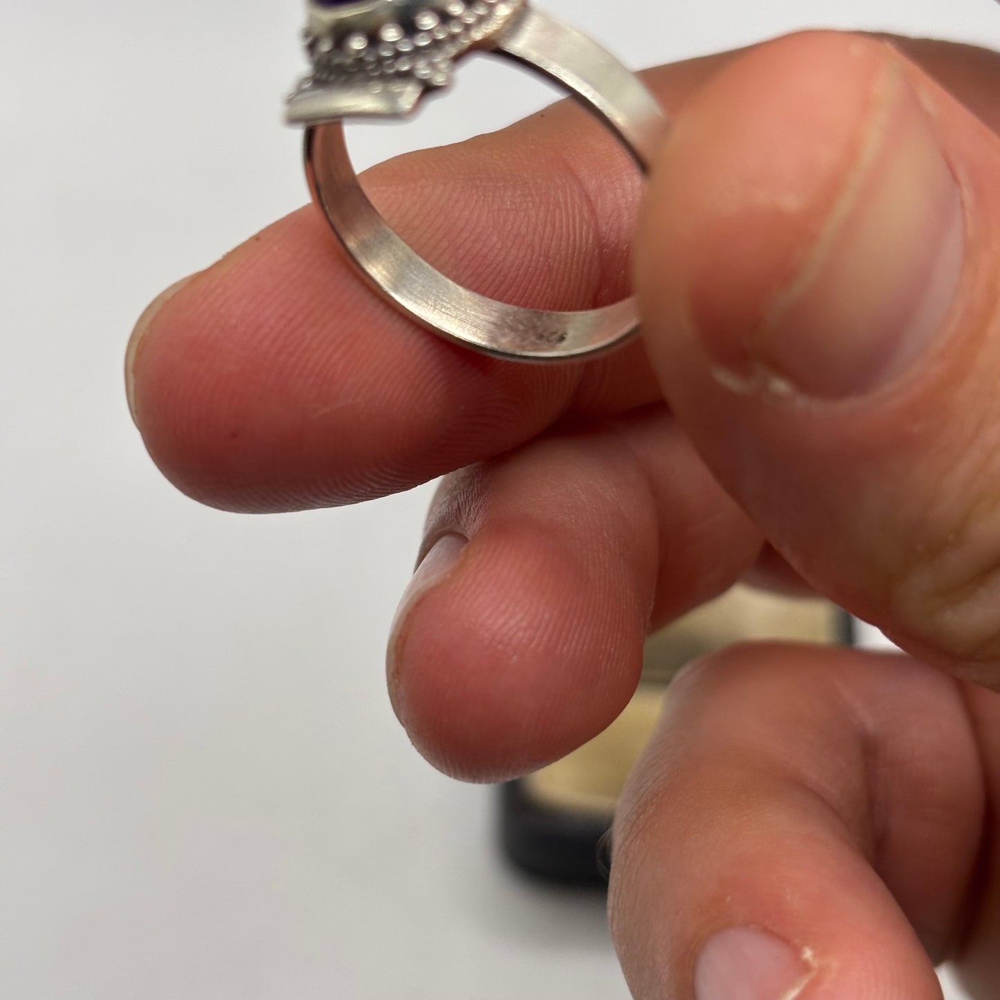 Silver Amethyst Ring