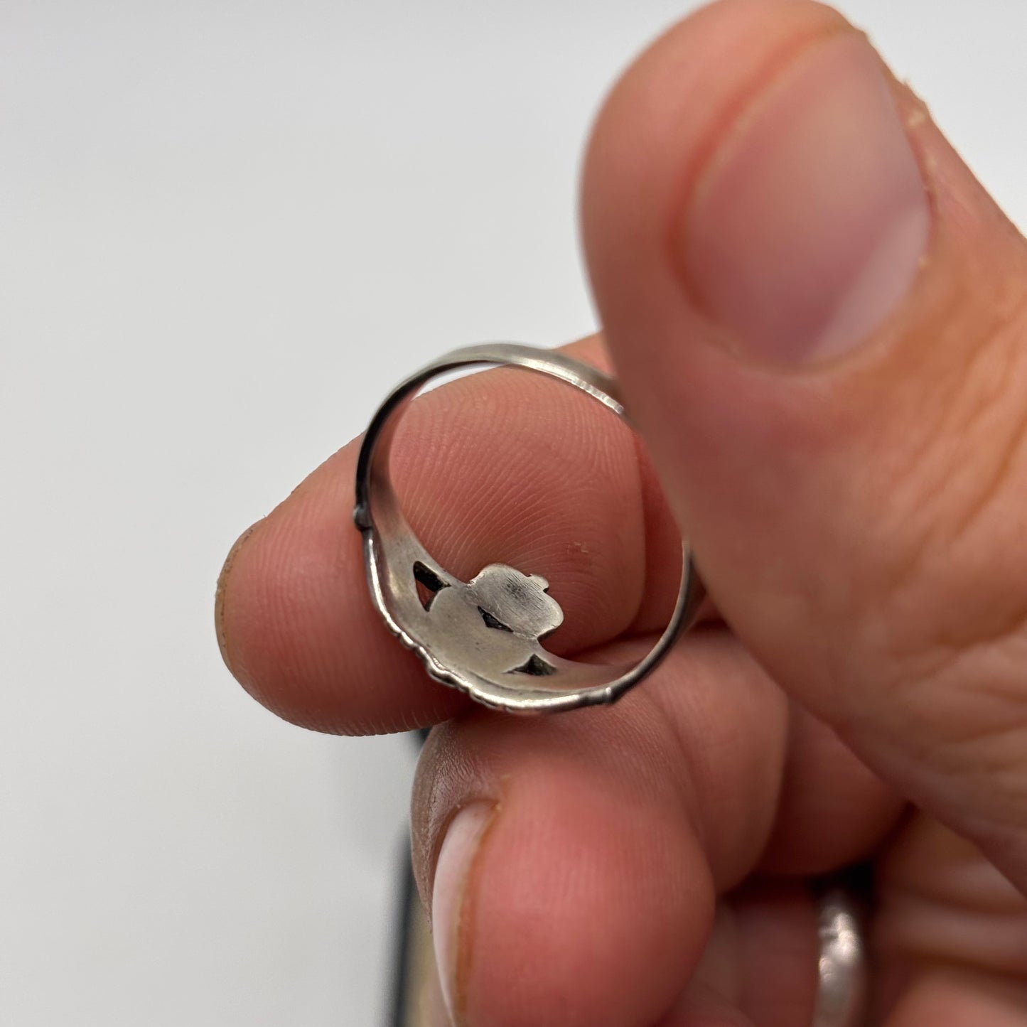 Silver Irish Claddagh Ring (O)