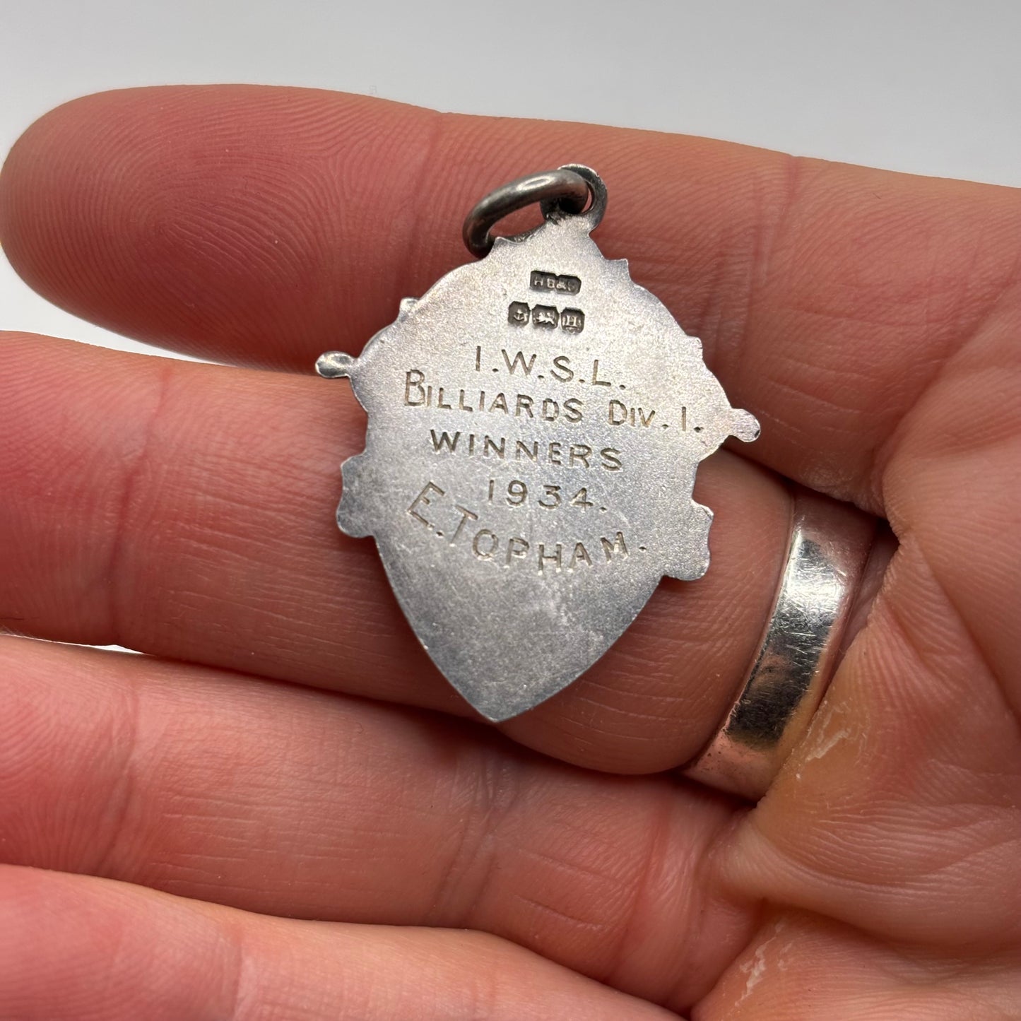 Silver Medal Pendant