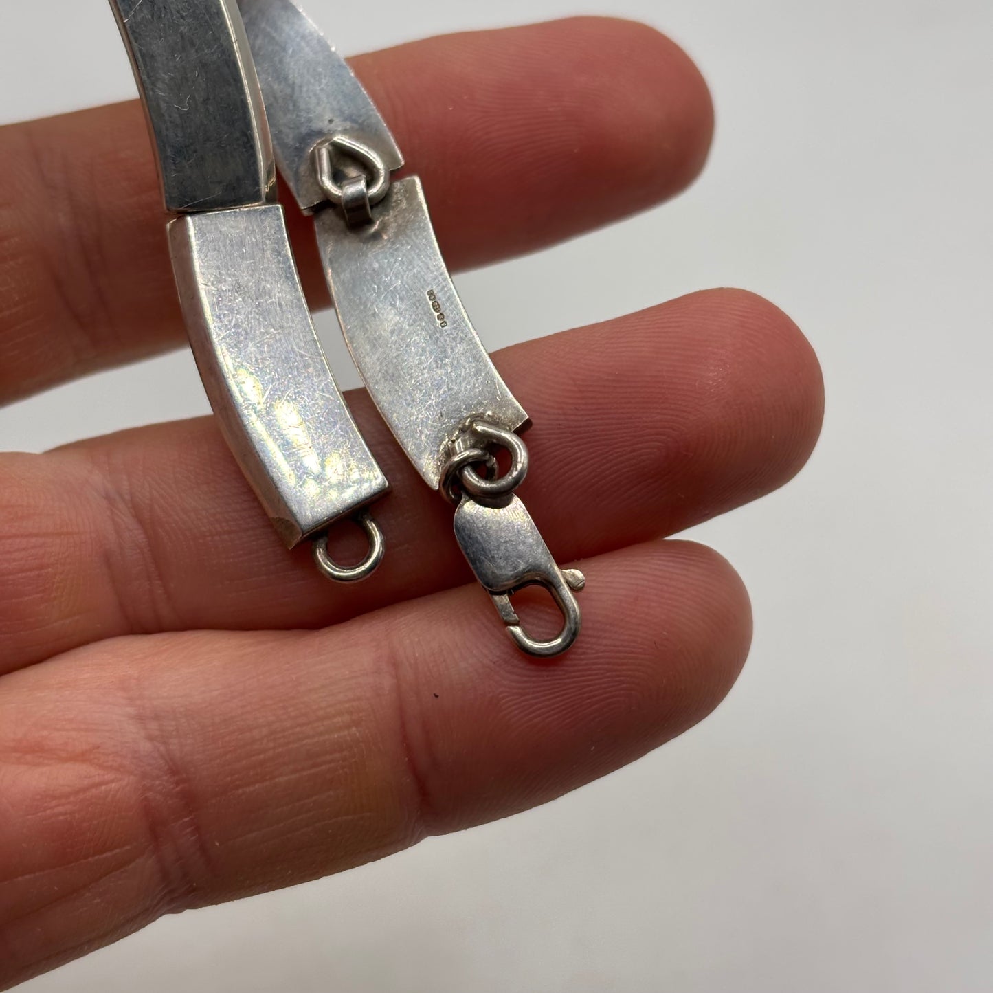 Silver 7.5” Heavy Link Bracelet
