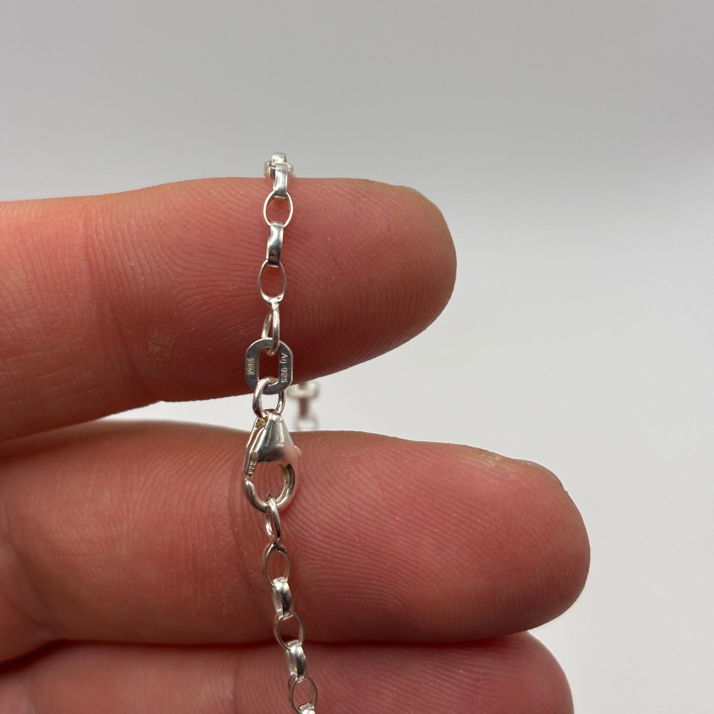 Silver 26” Belcher Chain