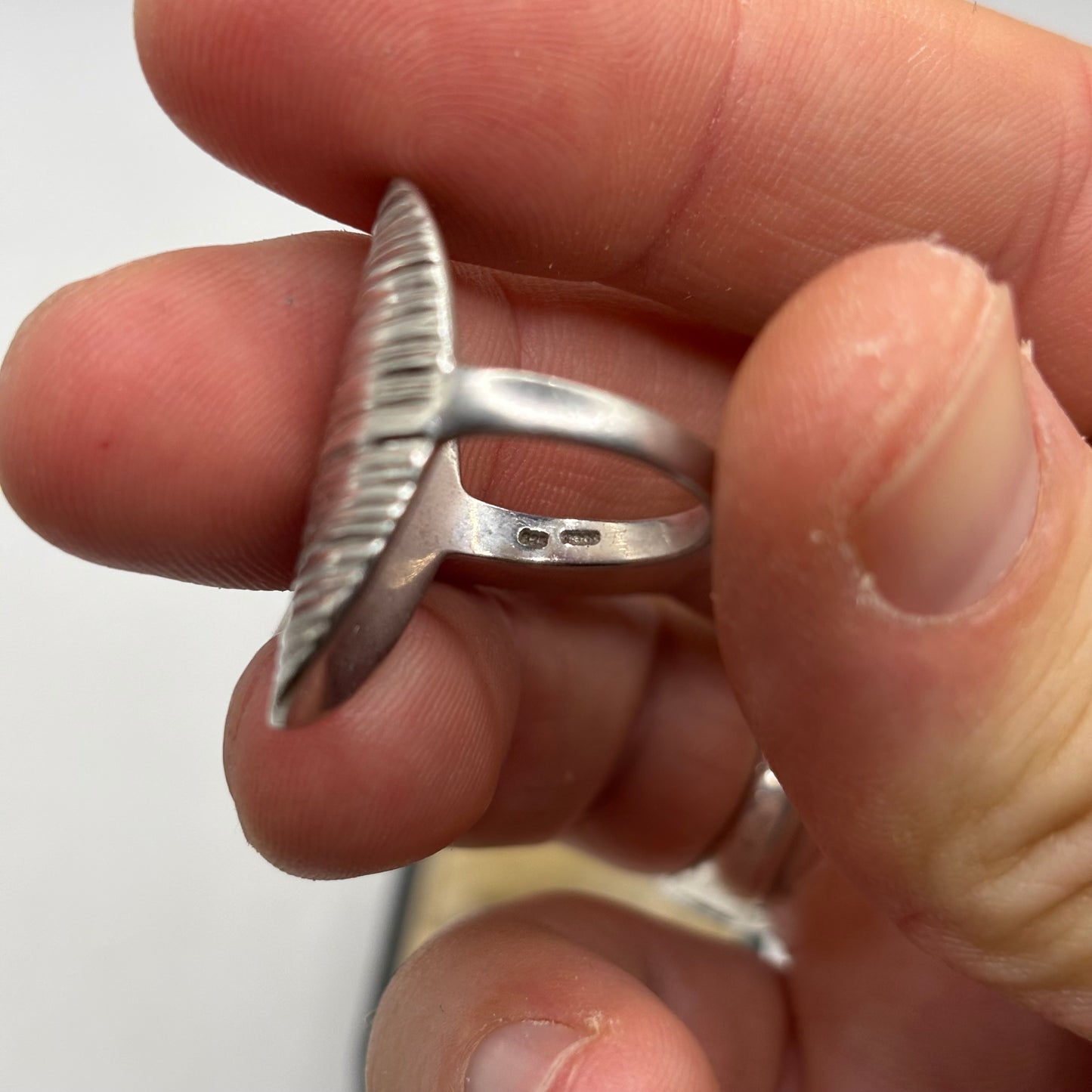 Silver Abstract Ring
