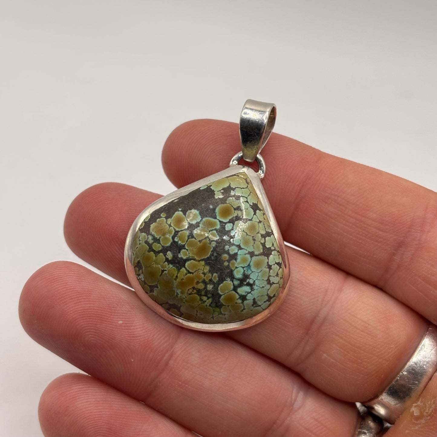 Silver Turquoise Pendant