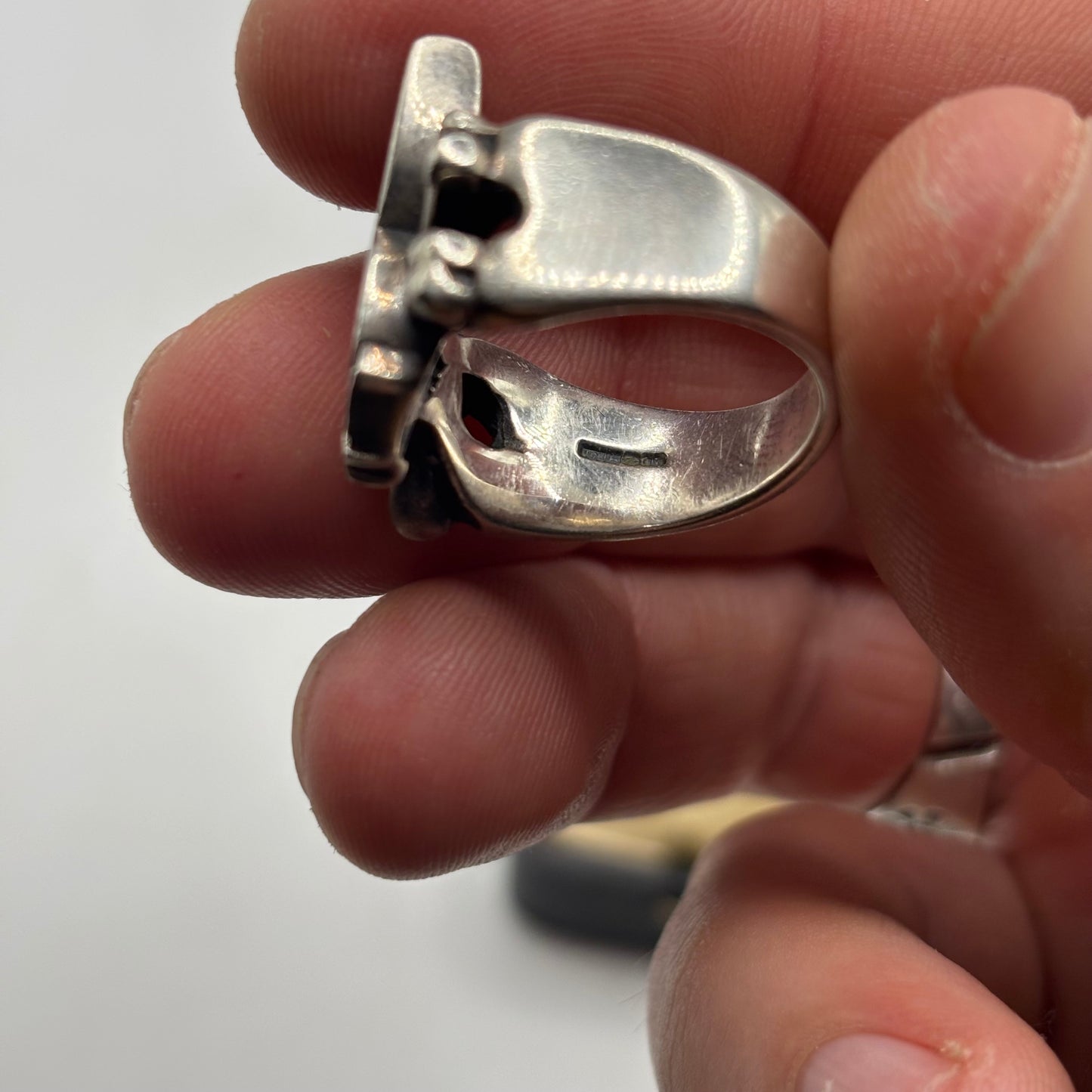 Silver The Great Frog X Playboy Ring